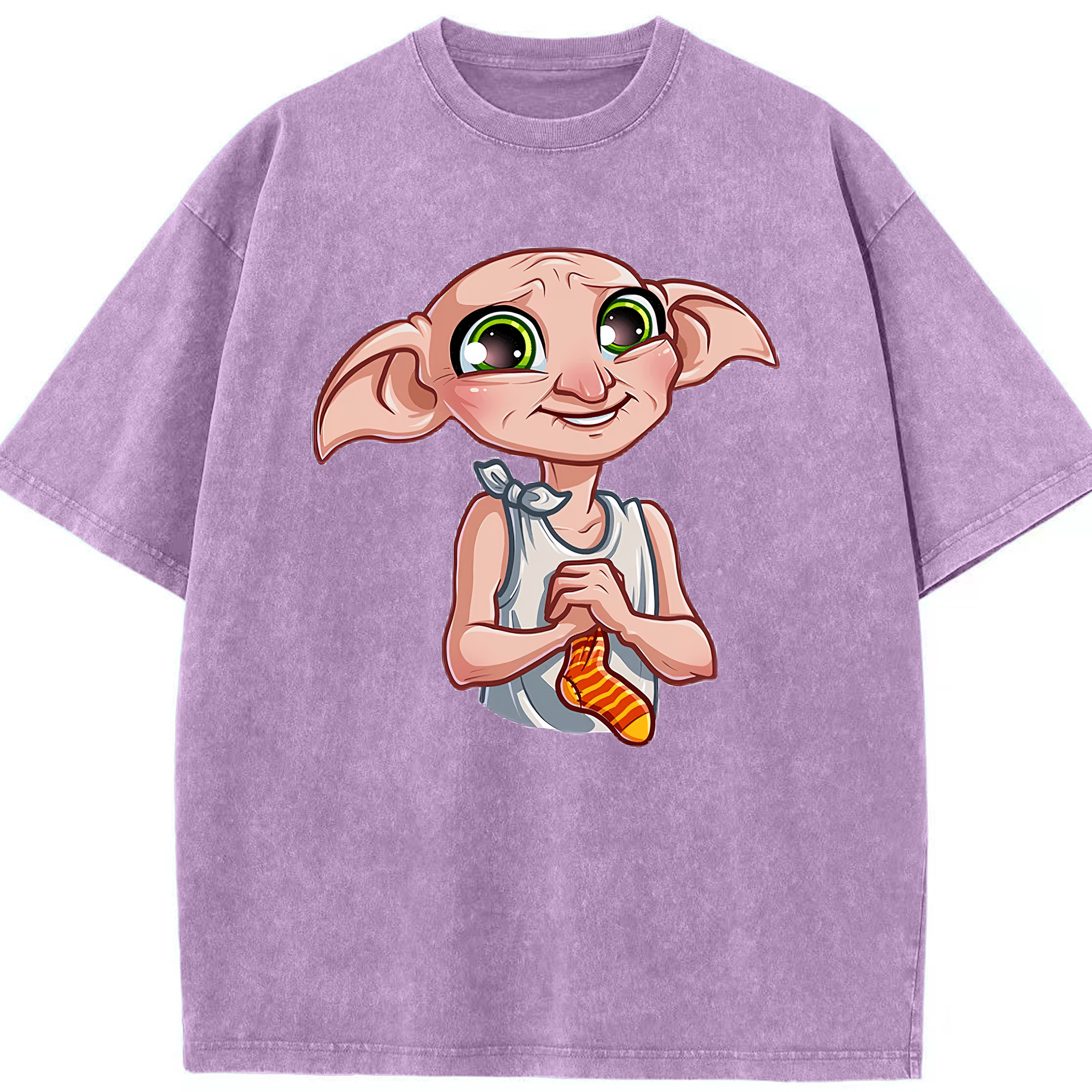 （画像用） Harry Potter ハリー・ポッターシリーズ 綿100% ヴィンテージ風 半袖Tシャツ（フロントプリント）