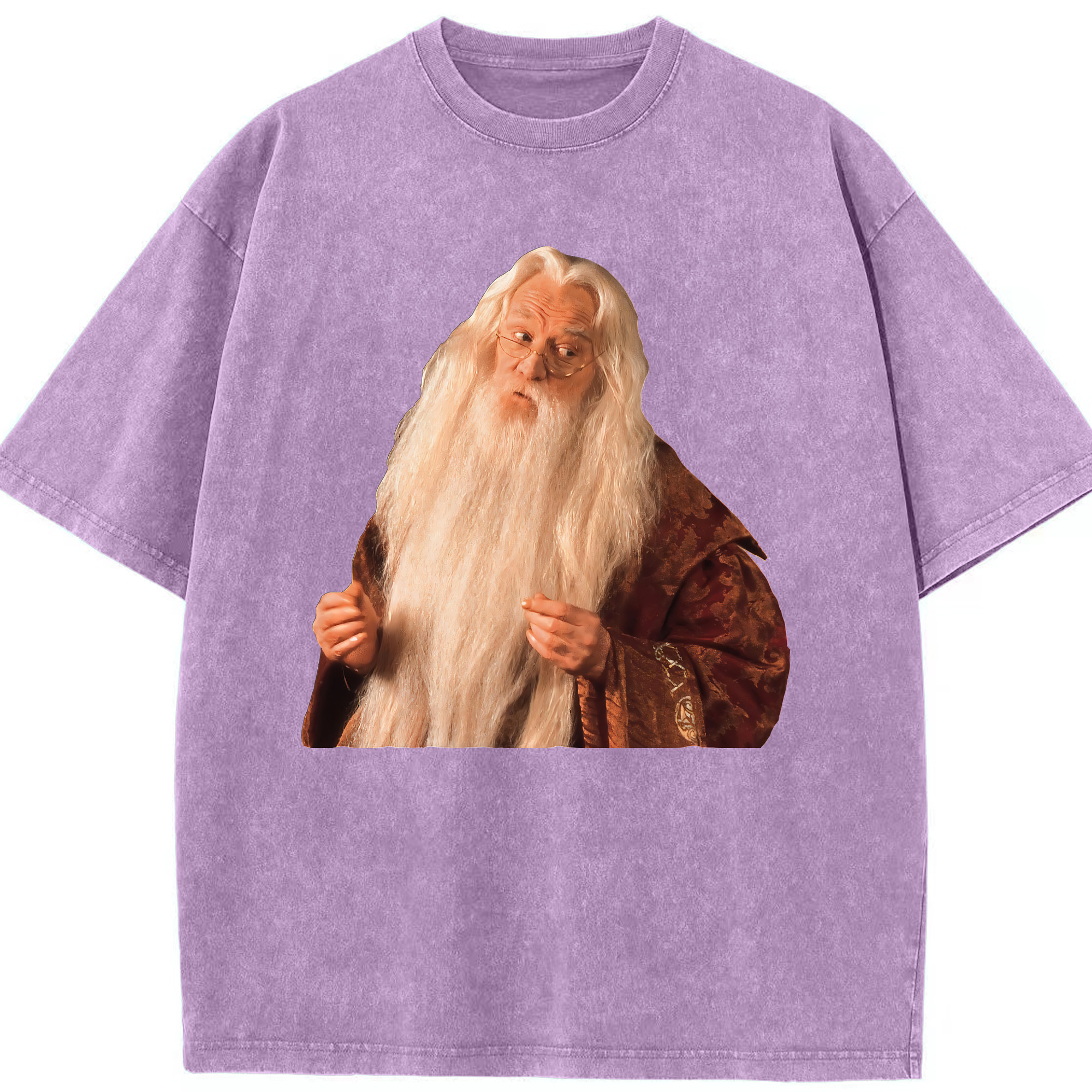 （画像用） Harry Potter ハリー・ポッターシリーズ 綿100% ヴィンテージ風 半袖Tシャツ（フロントプリント）