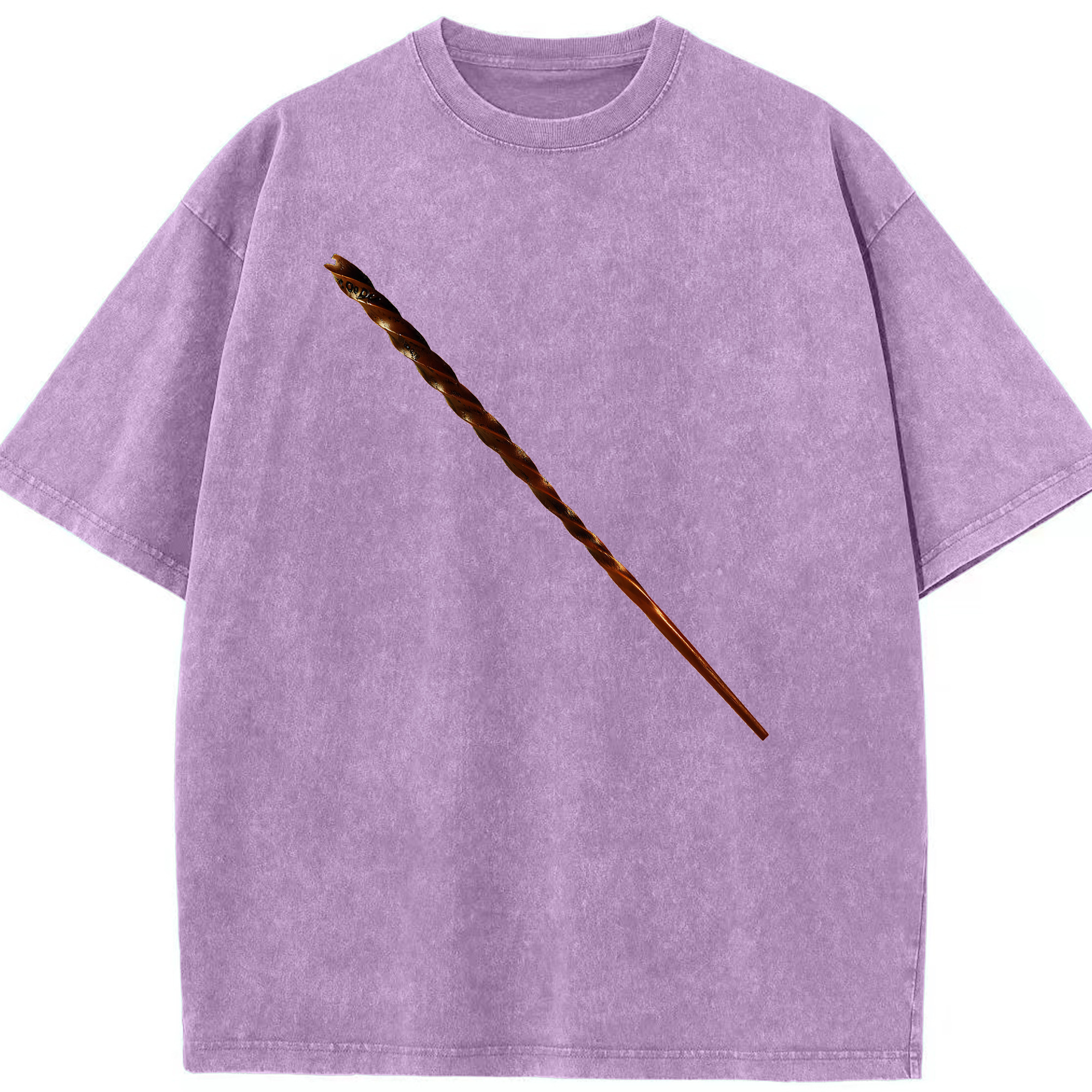 （画像用） Harry Potter ハリー・ポッターシリーズ 綿100% ヴィンテージ風 半袖Tシャツ（フロントプリント）