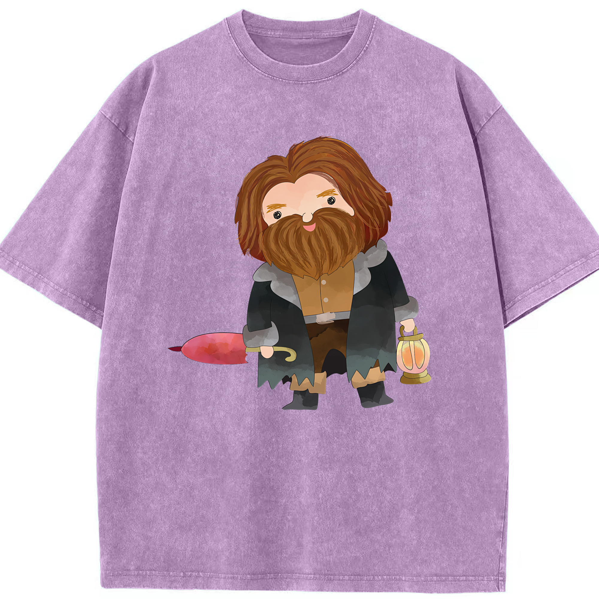 （画像用） Harry Potter ハリー・ポッターシリーズ 綿100% ヴィンテージ風 半袖Tシャツ（フロントプリント）