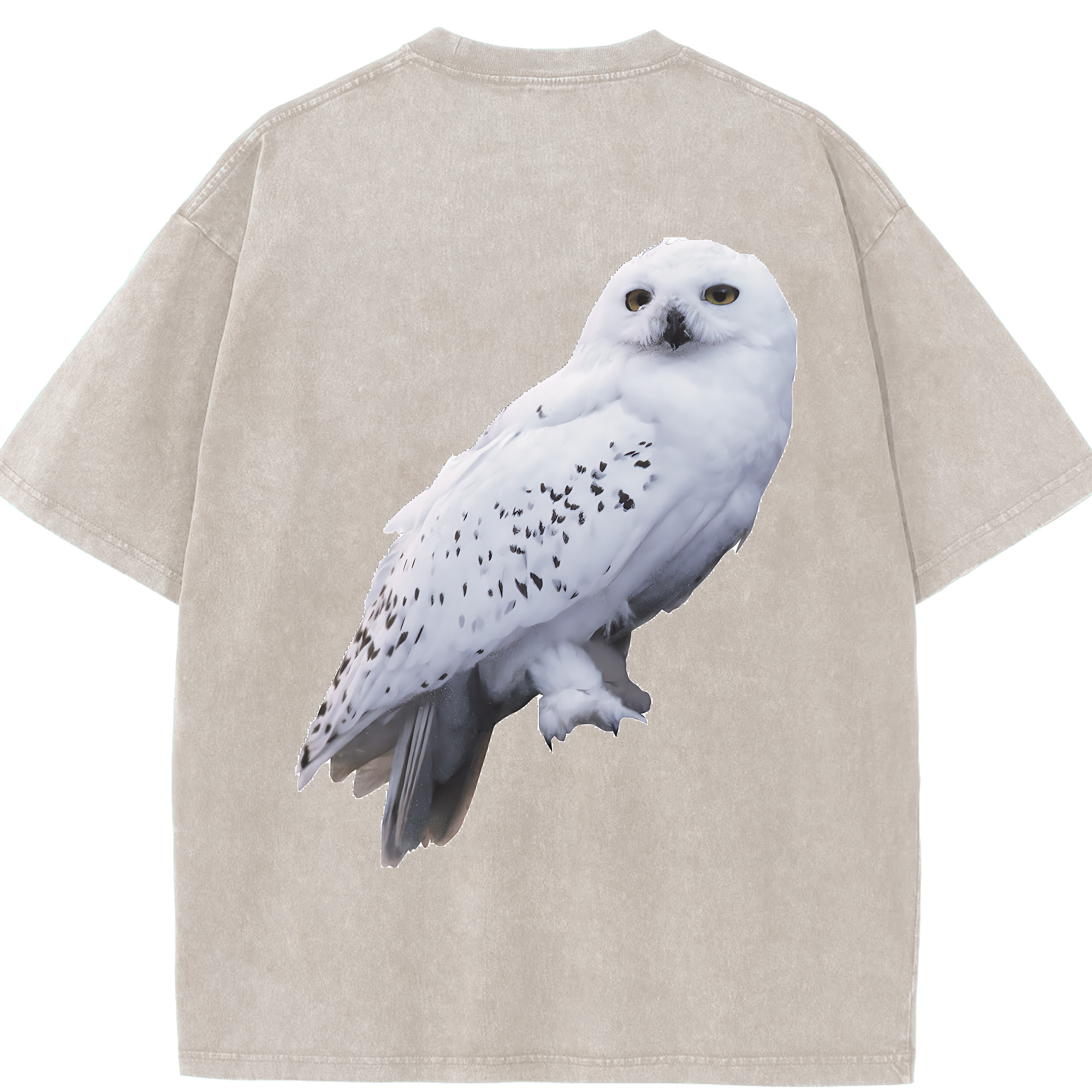 （画像用） Harry Potter ハリー・ポッターシリーズ 綿100% ヴィンテージ風 半袖Tシャツ（背面プリント）