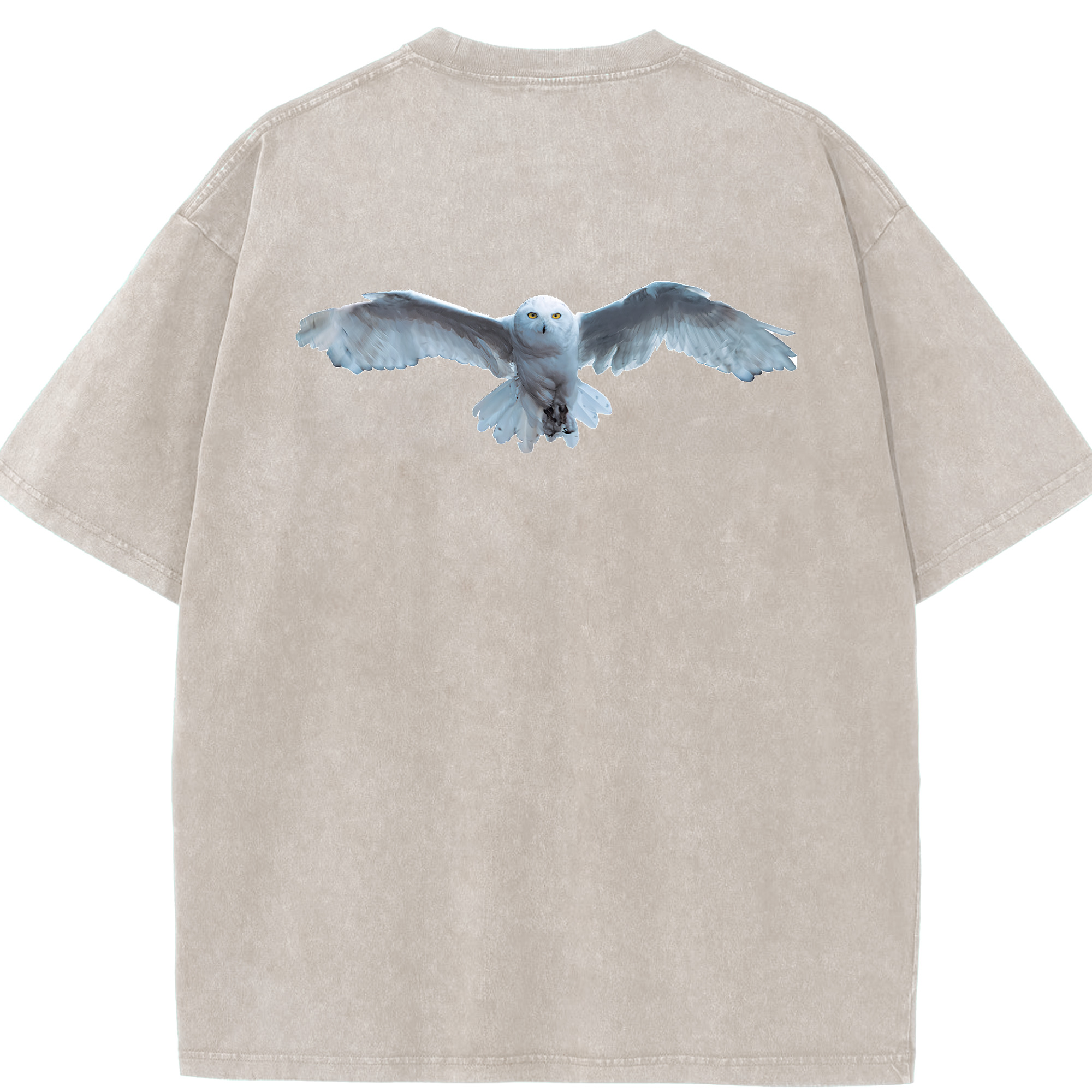 （画像用） Harry Potter ハリー・ポッターシリーズ 綿100% ヴィンテージ風 半袖Tシャツ（背面プリント）