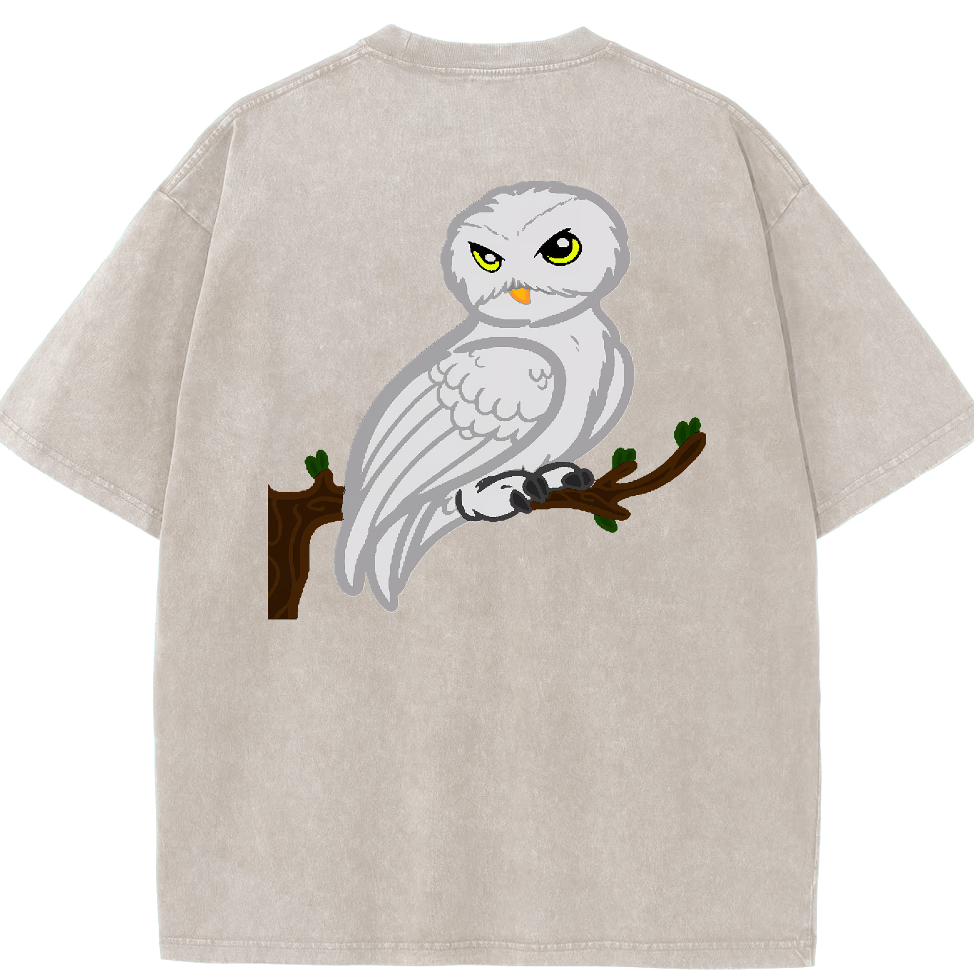 （画像用） Harry Potter ハリー・ポッターシリーズ 綿100% ヴィンテージ風 半袖Tシャツ（背面プリント）