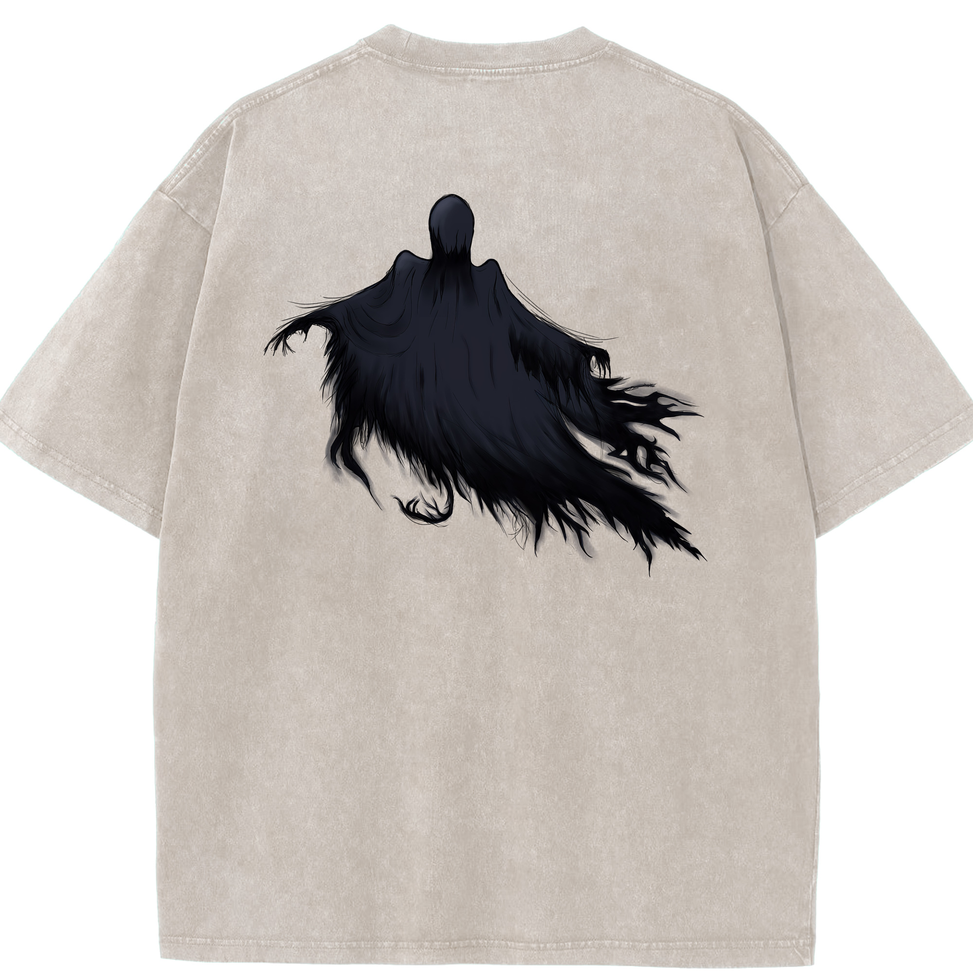 （画像用） Harry Potter ハリー・ポッターシリーズ 綿100% ヴィンテージ風 半袖Tシャツ（背面プリント）