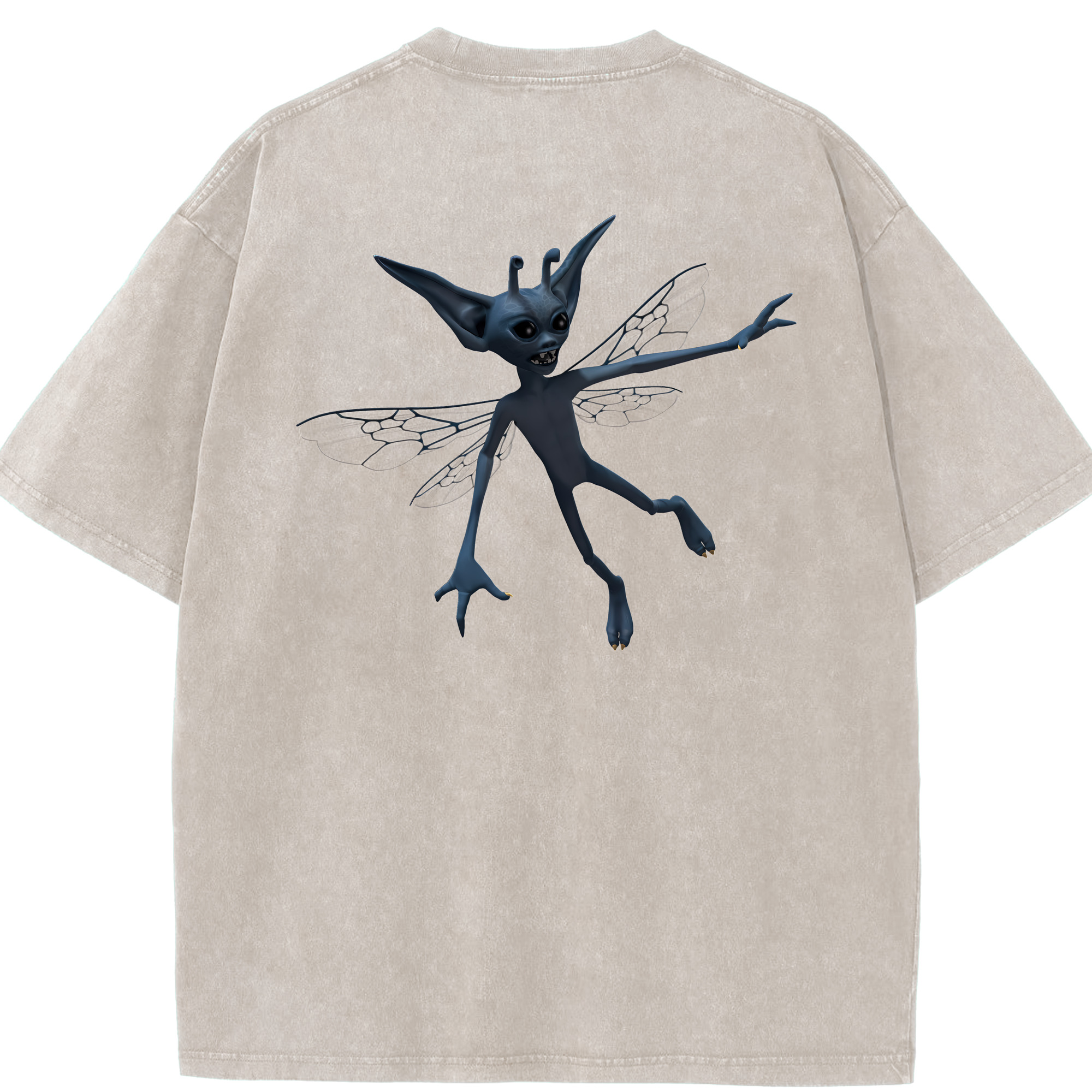 （画像用） Harry Potter ハリー・ポッターシリーズ 綿100% ヴィンテージ風 半袖Tシャツ（背面プリント）