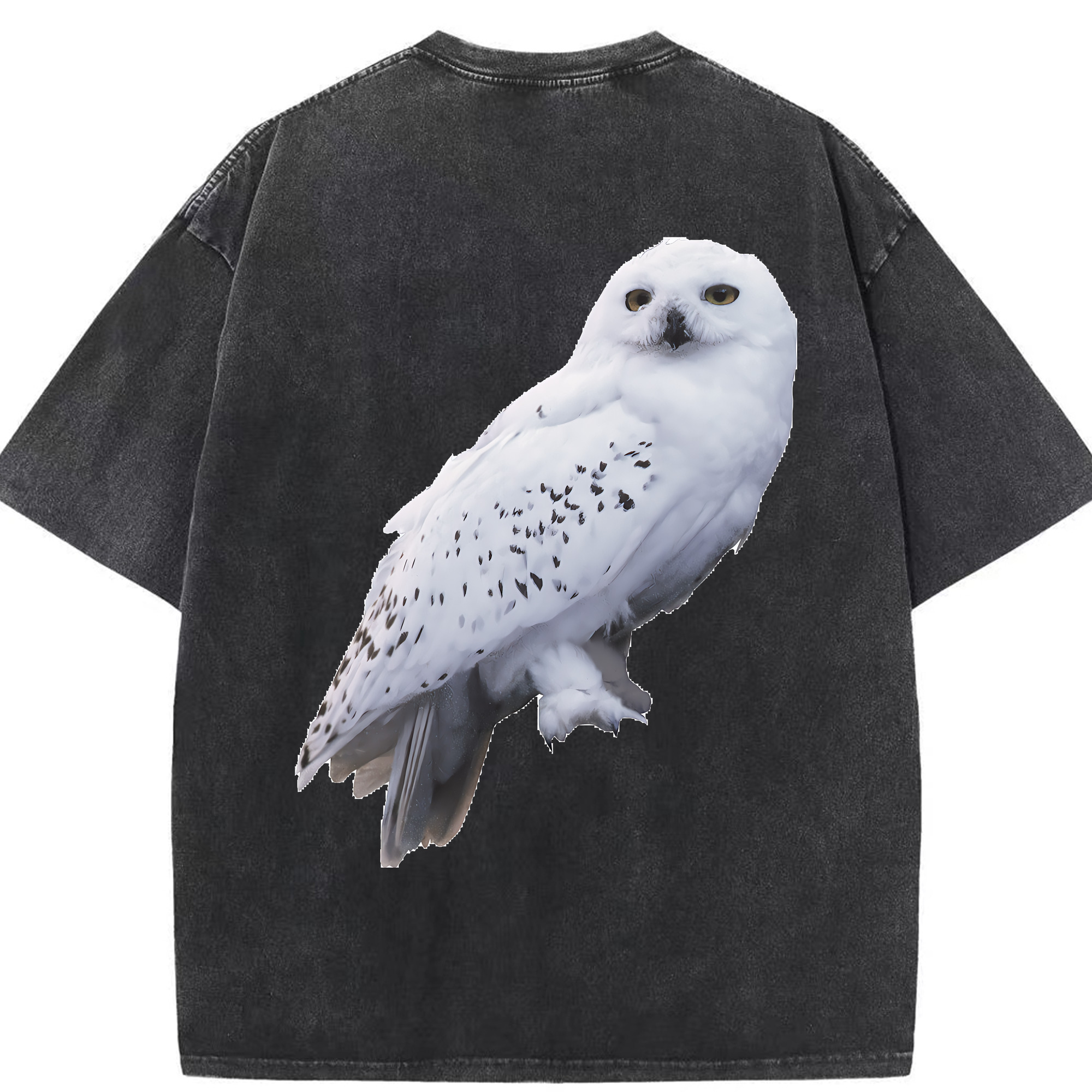 （画像用） Harry Potter ハリー・ポッターシリーズ 綿100% ヴィンテージ風 半袖Tシャツ（背面プリント）
