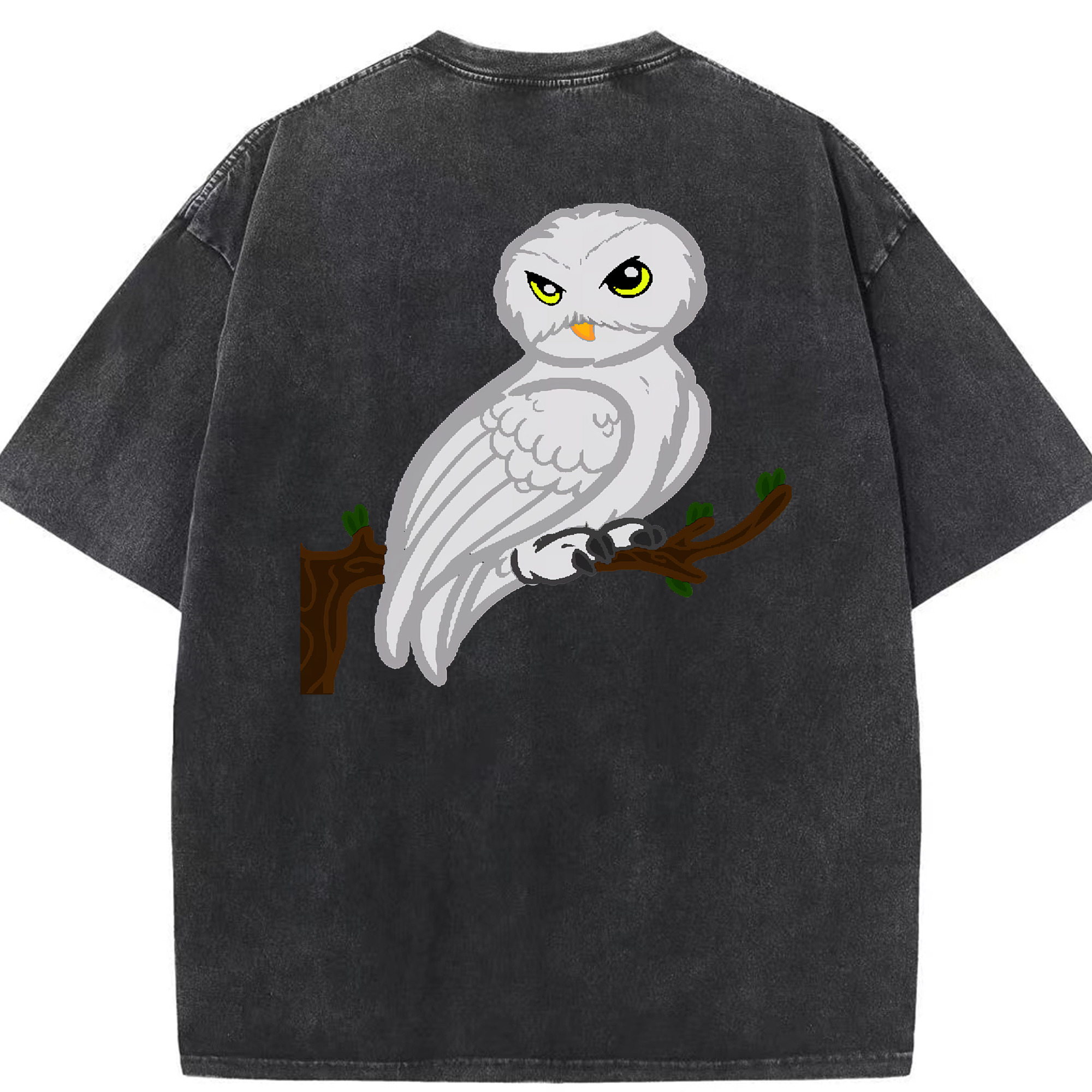 （画像用） Harry Potter ハリー・ポッターシリーズ 綿100% ヴィンテージ風 半袖Tシャツ（背面プリント）