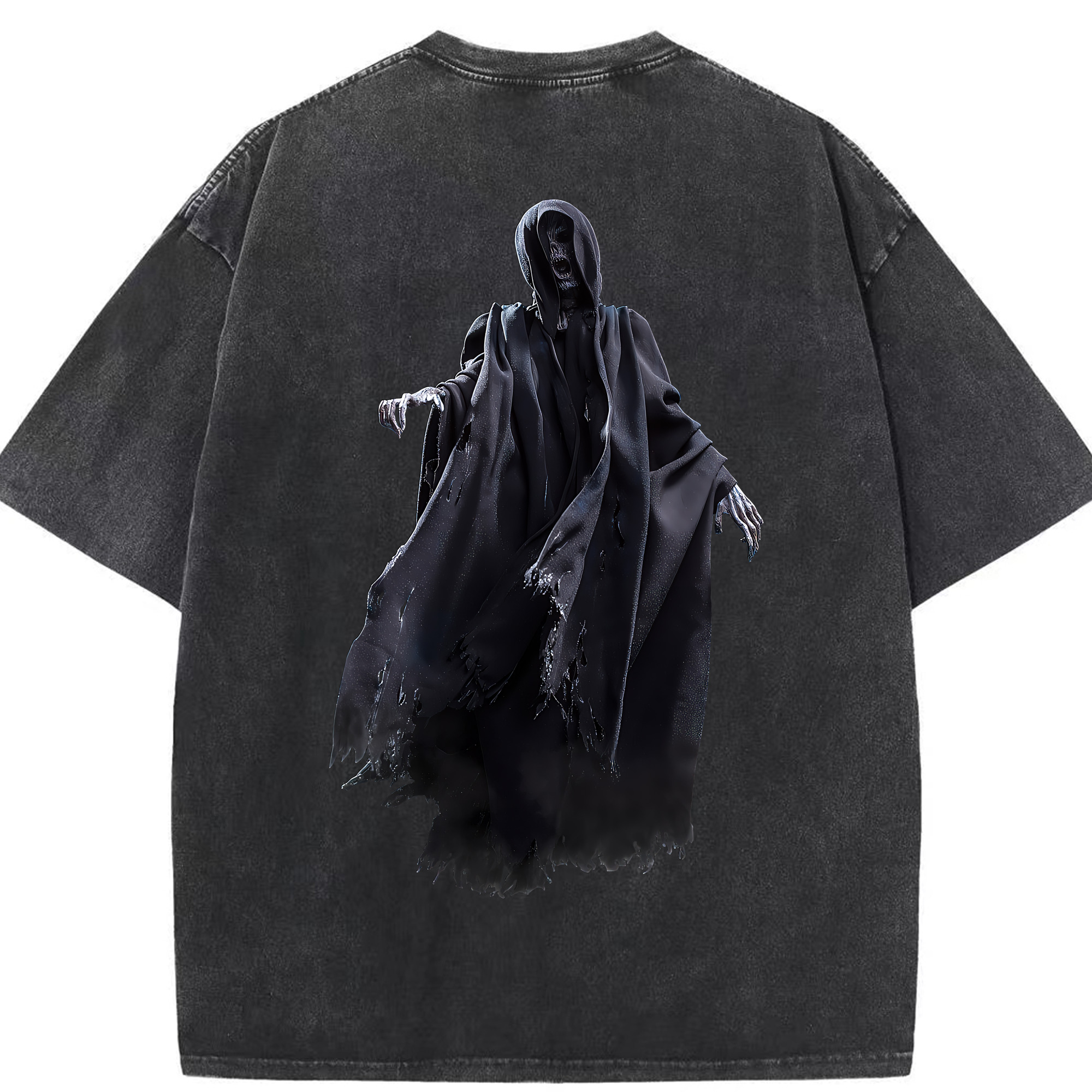 （画像用） Harry Potter ハリー・ポッターシリーズ 綿100% ヴィンテージ風 半袖Tシャツ（背面プリント）