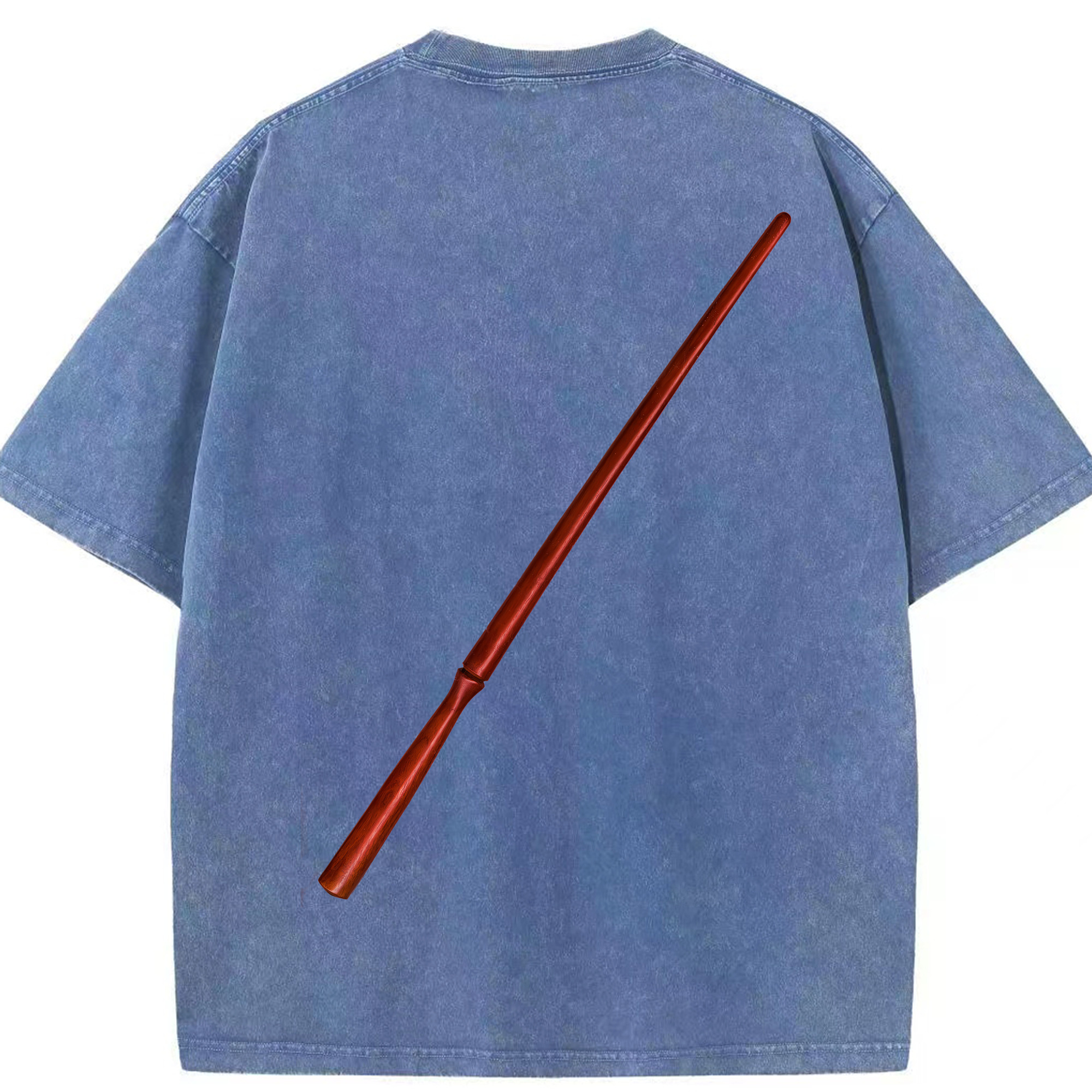 （画像用） Harry Potter ハリー・ポッターシリーズ 綿100% ヴィンテージ風 半袖Tシャツ（背面プリント）
