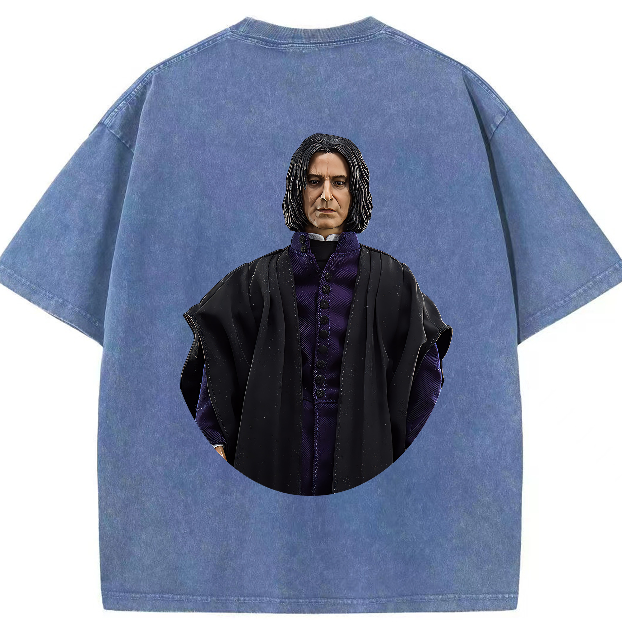 （画像用） Harry Potter ハリー・ポッターシリーズ 綿100% ヴィンテージ風 半袖Tシャツ（背面プリント）