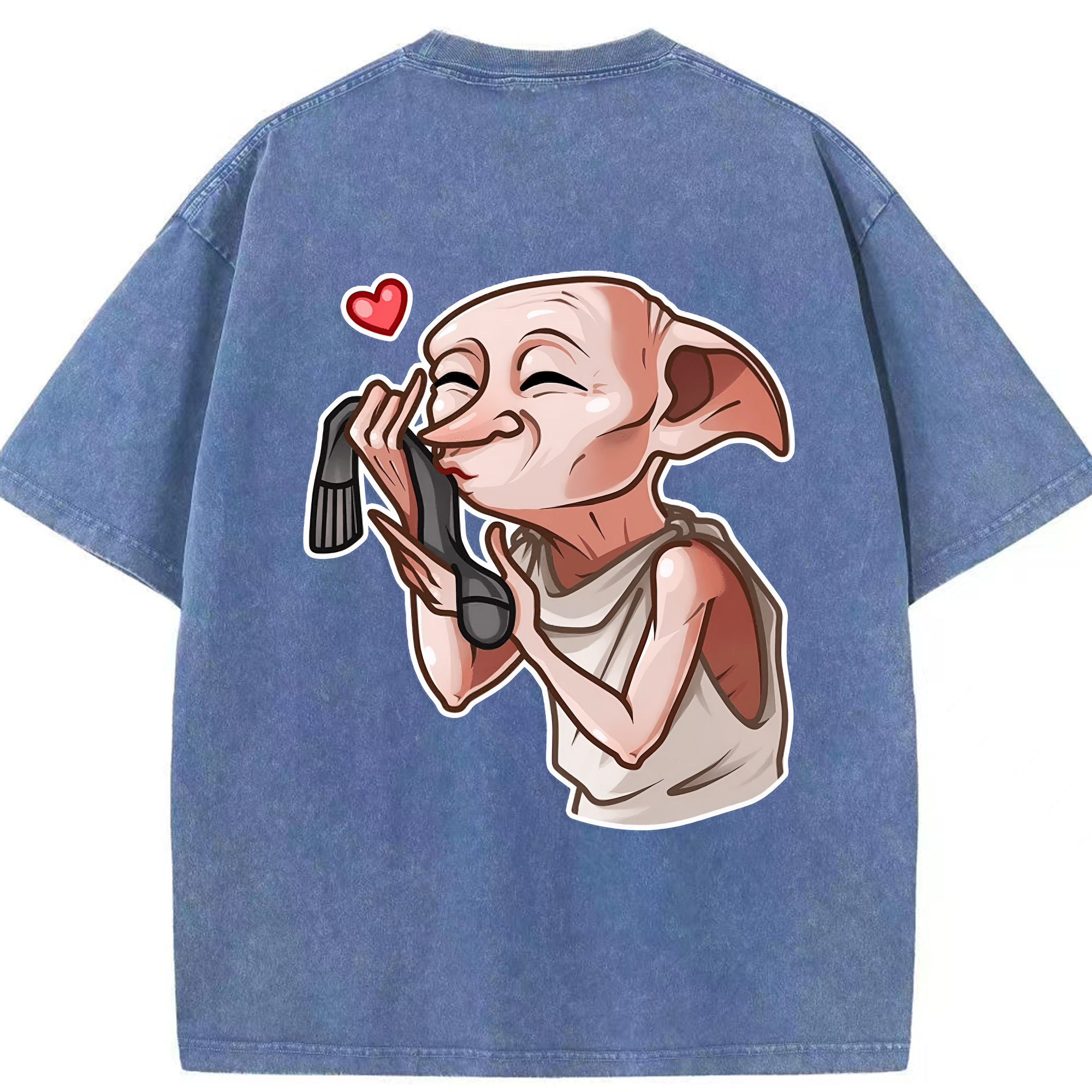 （画像用） Harry Potter ハリー・ポッターシリーズ 綿100% ヴィンテージ風 半袖Tシャツ（背面プリント）