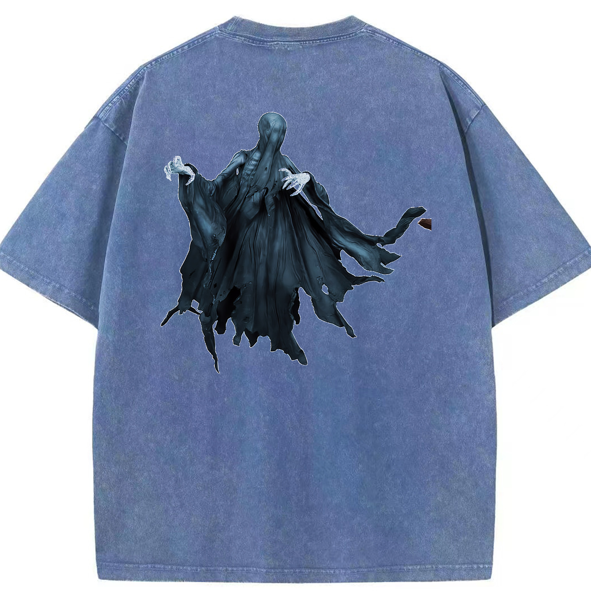 （画像用） Harry Potter ハリー・ポッターシリーズ 綿100% ヴィンテージ風 半袖Tシャツ（背面プリント）
