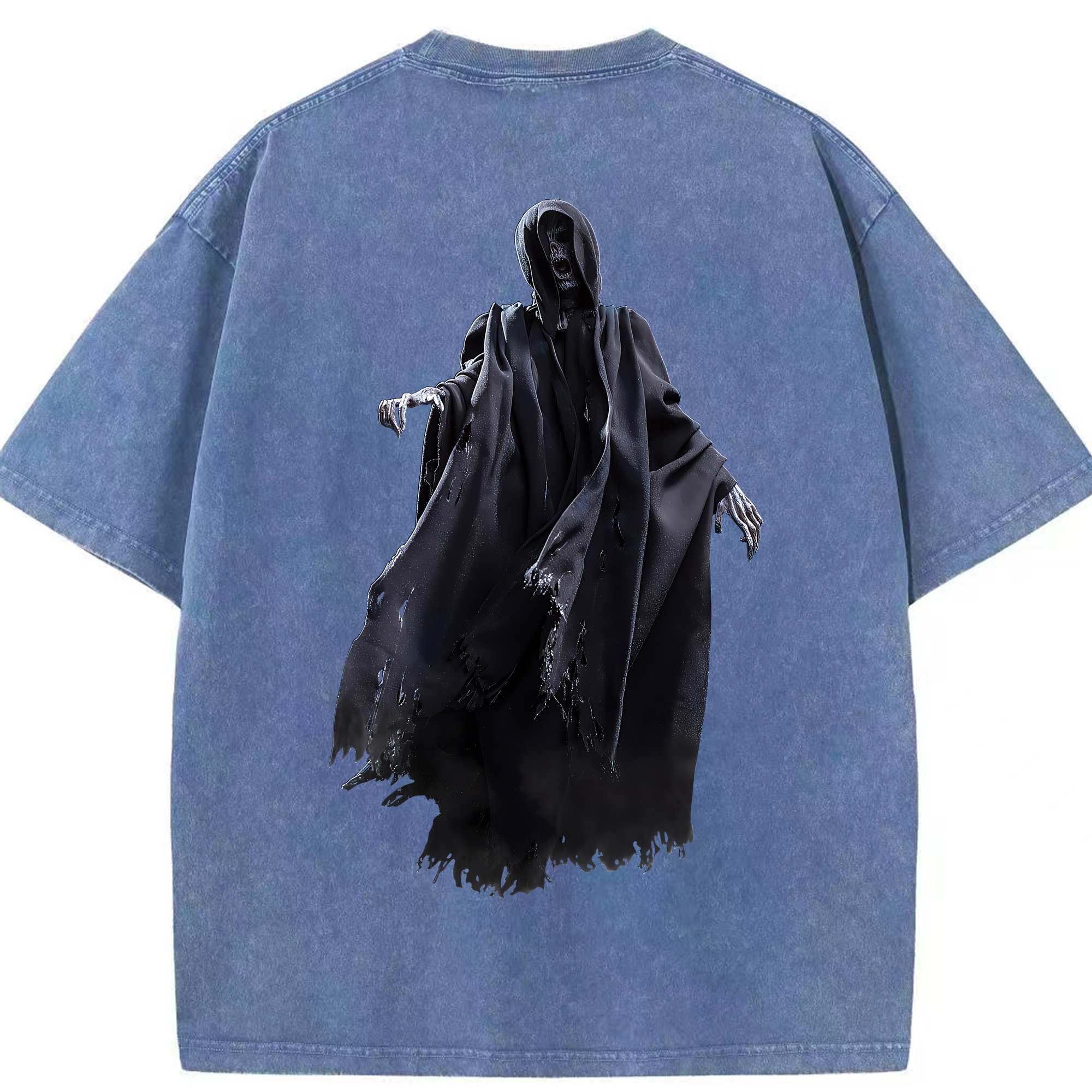 （画像用） Harry Potter ハリー・ポッターシリーズ 綿100% ヴィンテージ風 半袖Tシャツ（背面プリント）