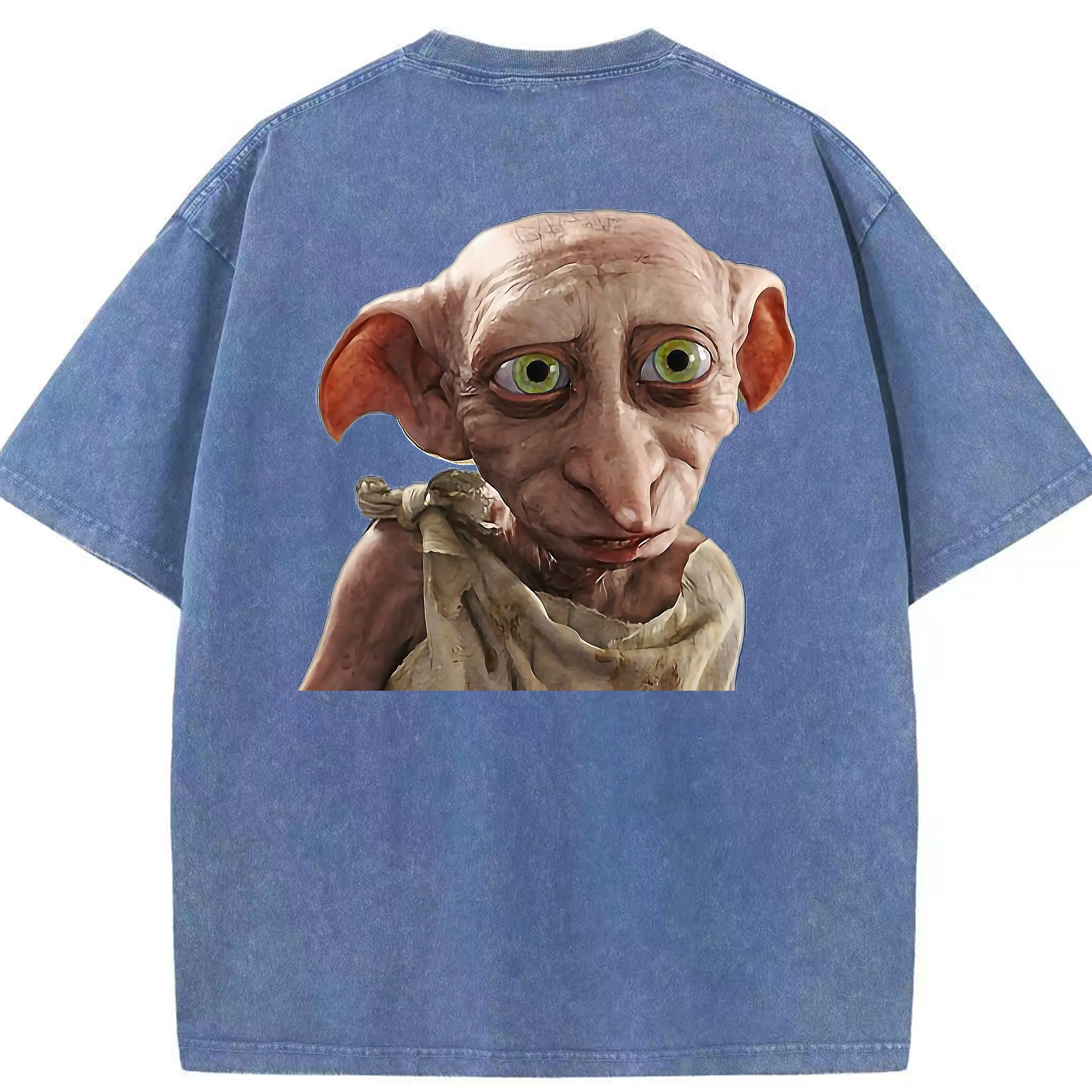 （画像用） Harry Potter ハリー・ポッターシリーズ 綿100% ヴィンテージ風 半袖Tシャツ（背面プリント）