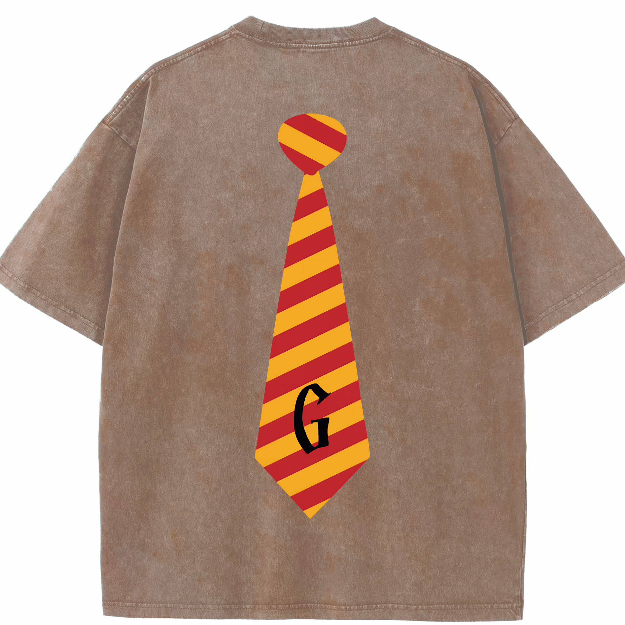 （画像用） Harry Potter ハリー・ポッターシリーズ 綿100% ヴィンテージ風 半袖Tシャツ（背面プリント）