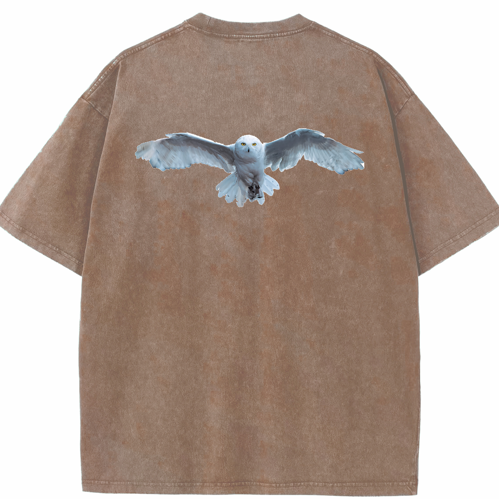 （画像用） Harry Potter ハリー・ポッターシリーズ 綿100% ヴィンテージ風 半袖Tシャツ（背面プリント）