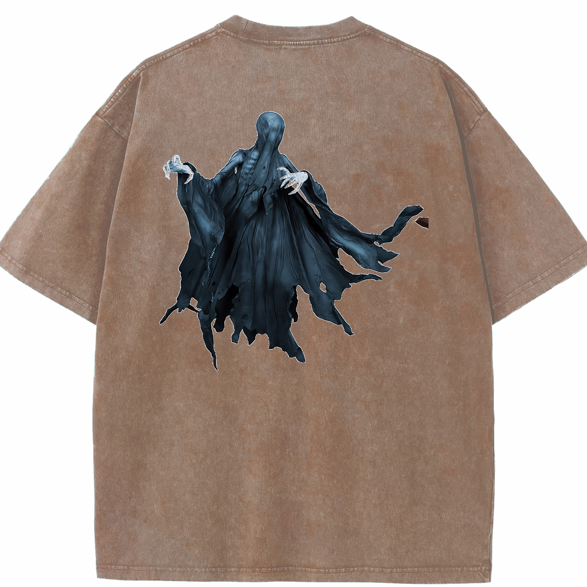 （画像用） Harry Potter ハリー・ポッターシリーズ 綿100% ヴィンテージ風 半袖Tシャツ（背面プリント）
