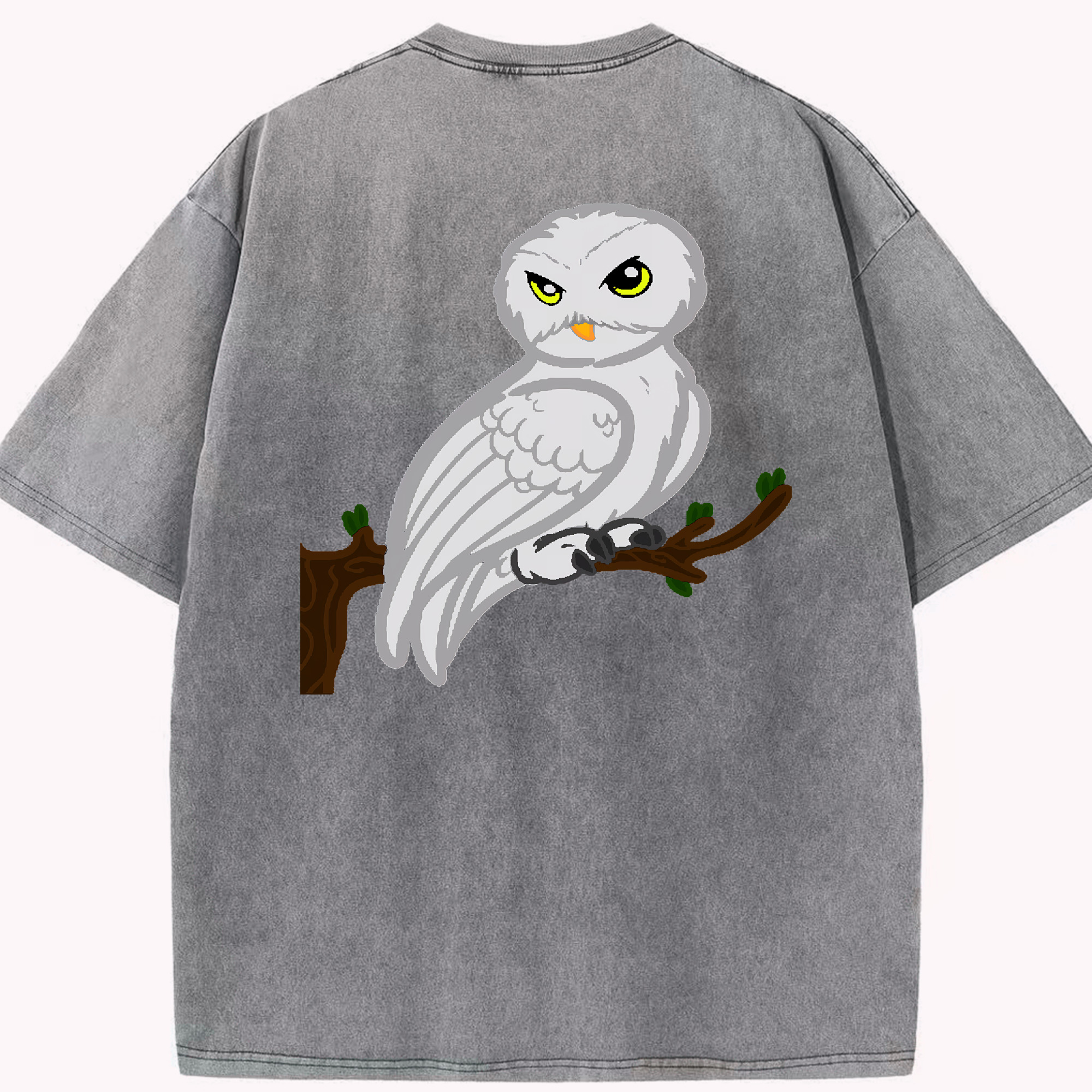 （画像用） Harry Potter ハリー・ポッターシリーズ 綿100% ヴィンテージ風 半袖Tシャツ（背面プリント）