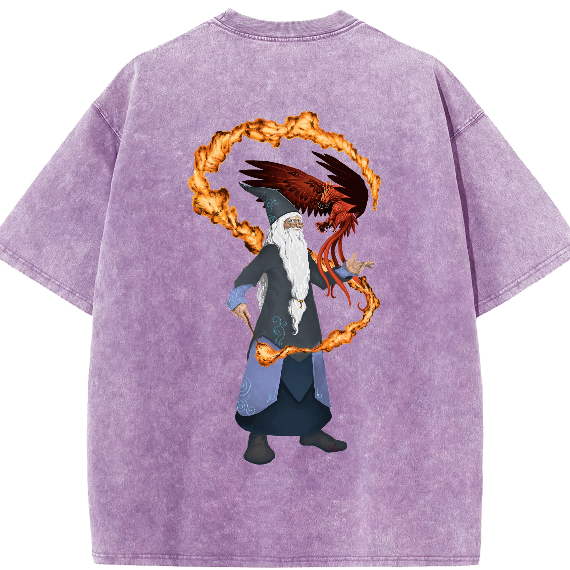 （画像用） Harry Potter ハリー・ポッターシリーズ 綿100% ヴィンテージ風 半袖Tシャツ（背面プリント）