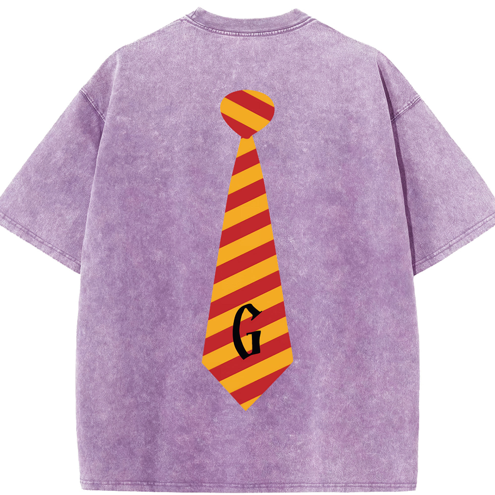 （画像用） Harry Potter ハリー・ポッターシリーズ 綿100% ヴィンテージ風 半袖Tシャツ（背面プリント）