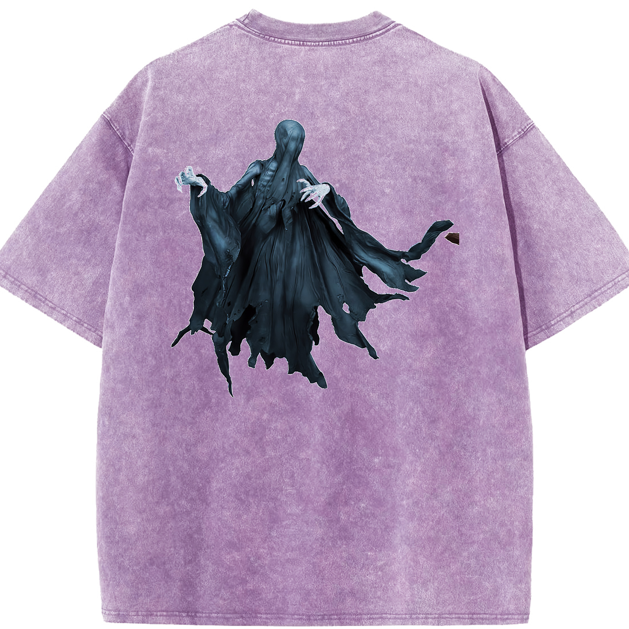 （画像用） Harry Potter ハリー・ポッターシリーズ 綿100% ヴィンテージ風 半袖Tシャツ（背面プリント）