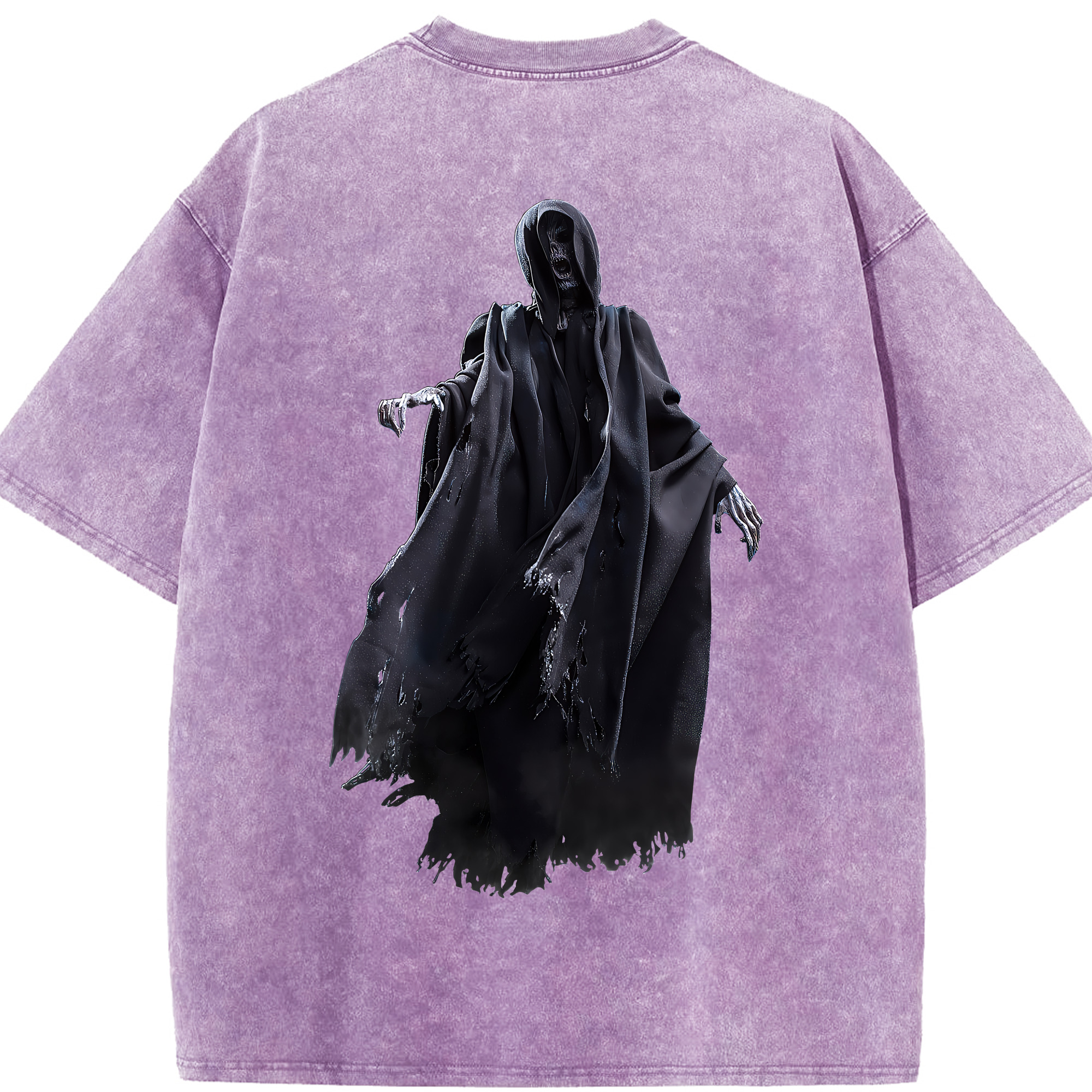 （画像用） Harry Potter ハリー・ポッターシリーズ 綿100% ヴィンテージ風 半袖Tシャツ（背面プリント）