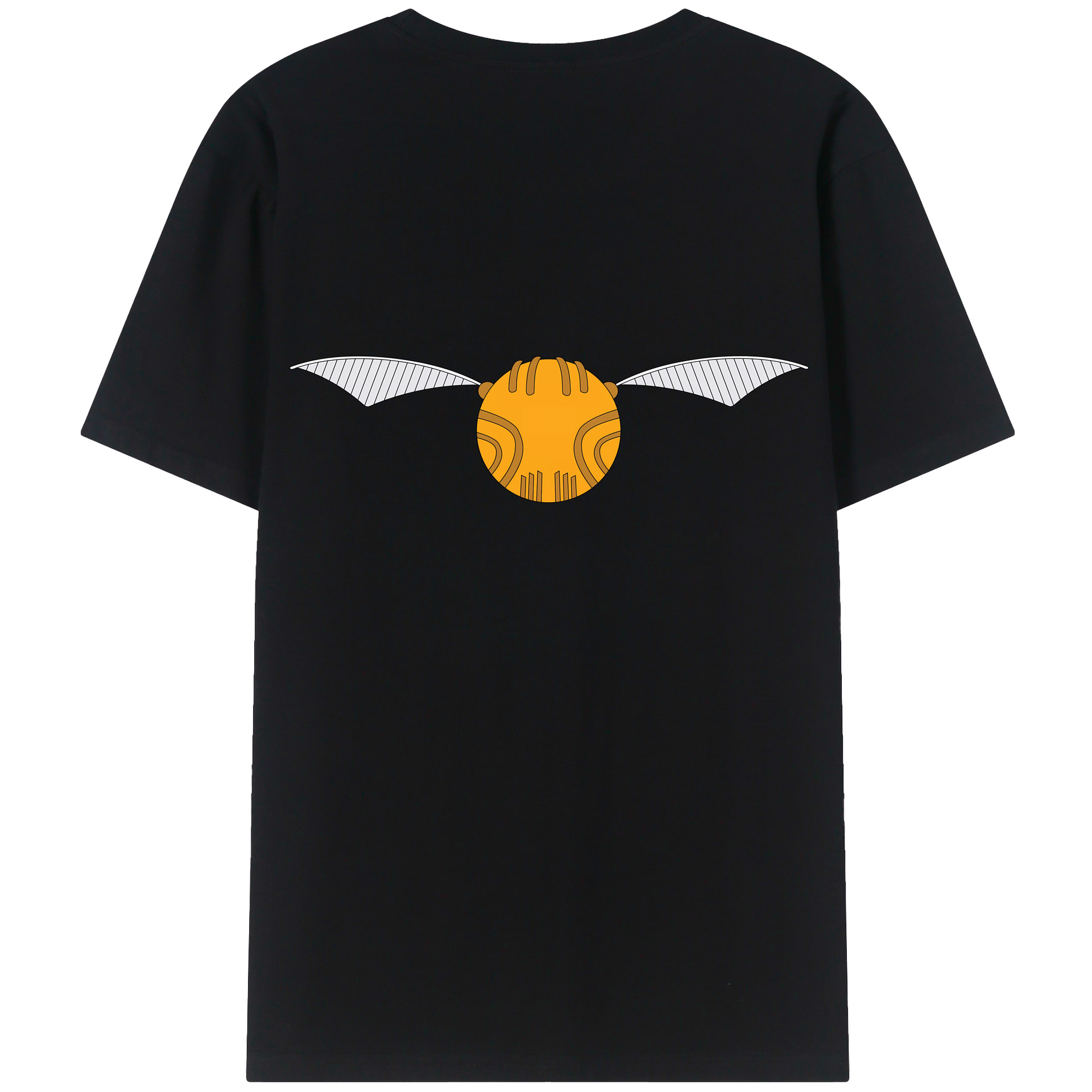 （画像用） Harry Potter ハリー・ポッターシリーズ 綿100％ メンズ半袖Tシャツ（バックプリント） 通気性