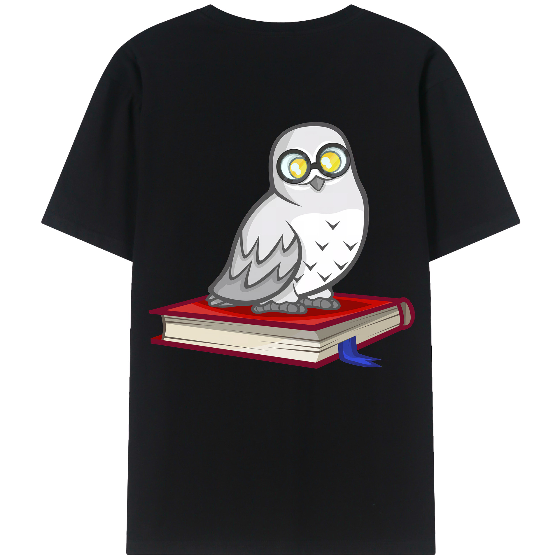 （画像用） Harry Potter ハリー・ポッターシリーズ 綿100％ メンズ半袖Tシャツ（バックプリント） 通気性