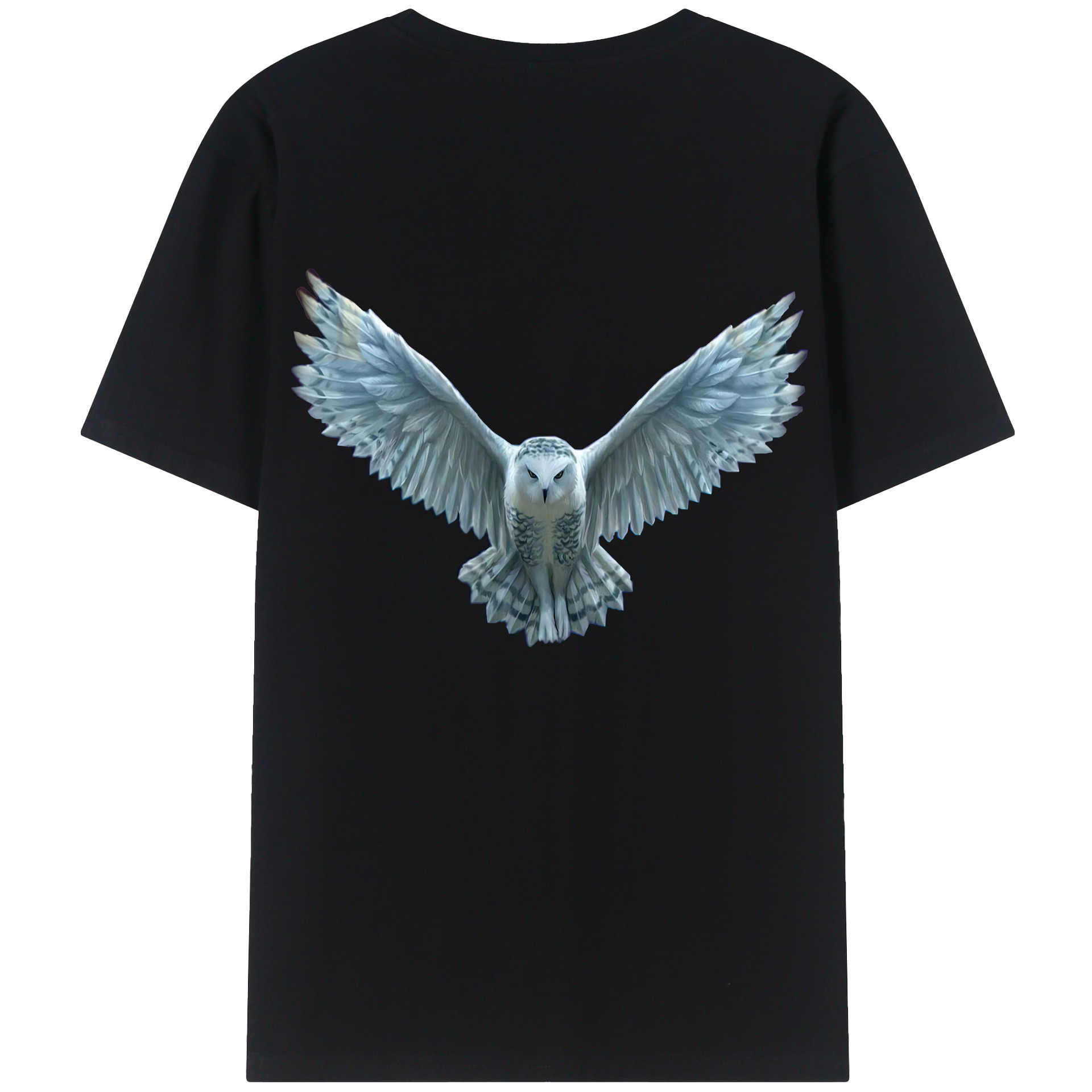 （画像用） Harry Potter ハリー・ポッターシリーズ 綿100％ メンズ半袖Tシャツ（バックプリント） 通気性