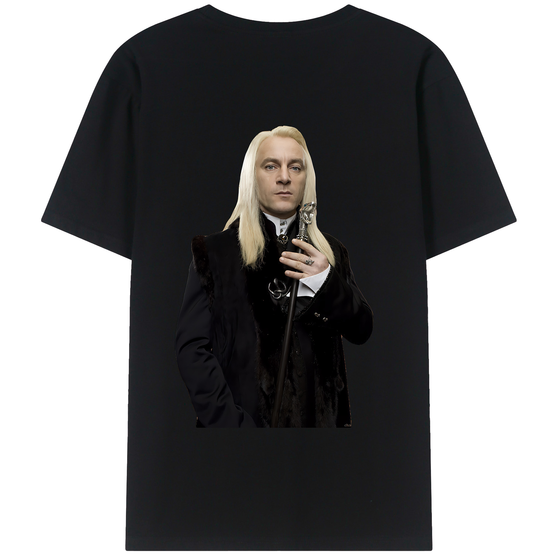 （画像用） Harry Potter ハリー・ポッターシリーズ 綿100％ メンズ半袖Tシャツ（バックプリント） 通気性