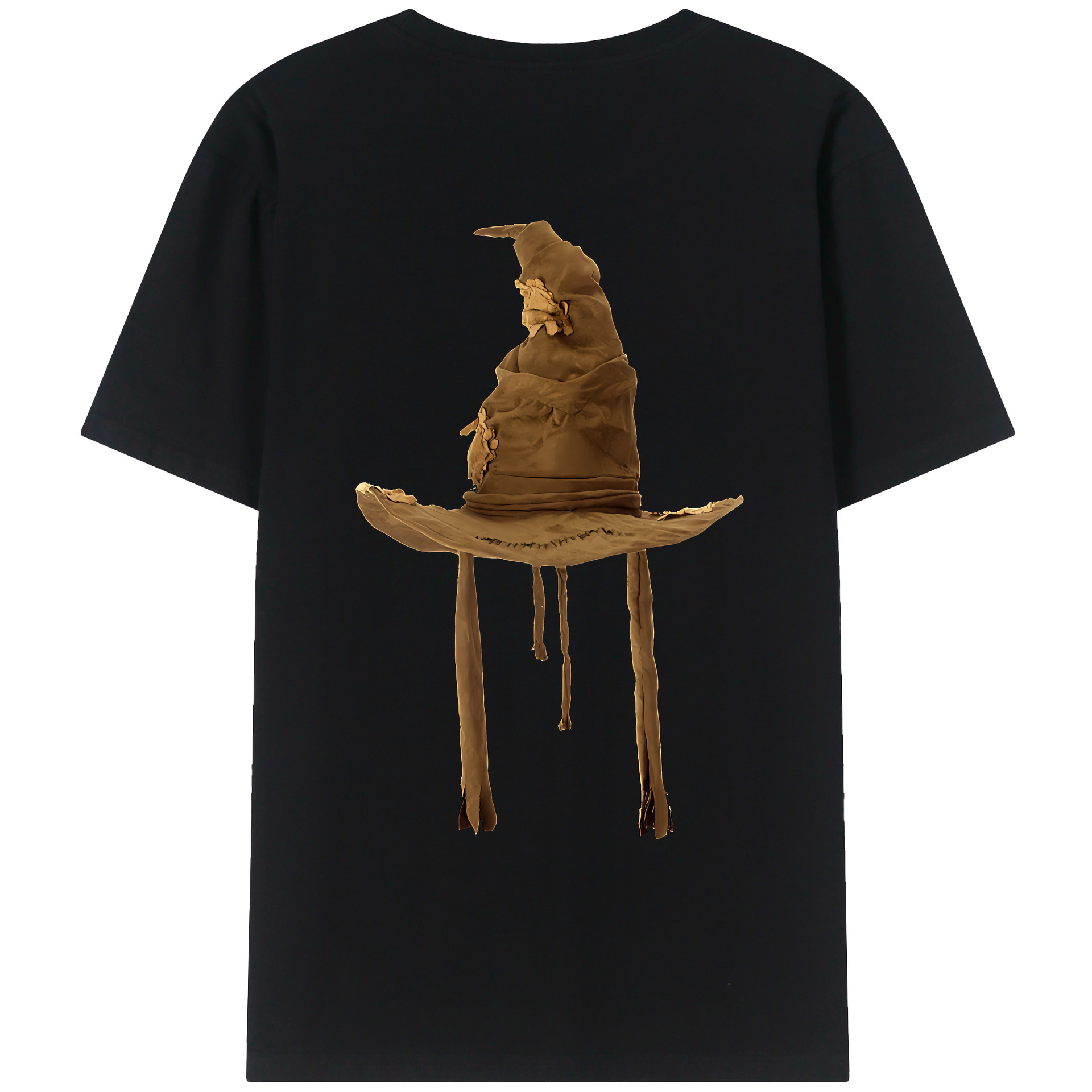 （画像用） Harry Potter ハリー・ポッターシリーズ 綿100％ メンズ半袖Tシャツ（バックプリント） 通気性