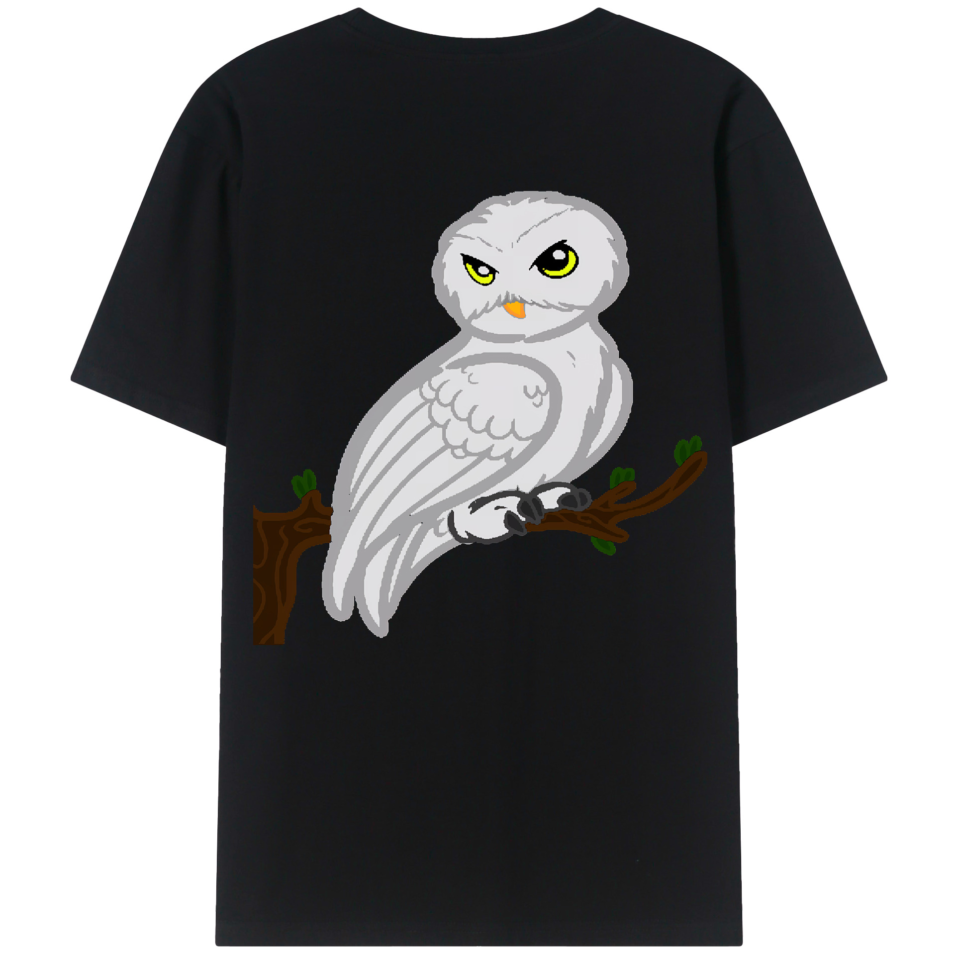 （画像用） Harry Potter ハリー・ポッターシリーズ 綿100％ メンズ半袖Tシャツ（バックプリント） 通気性