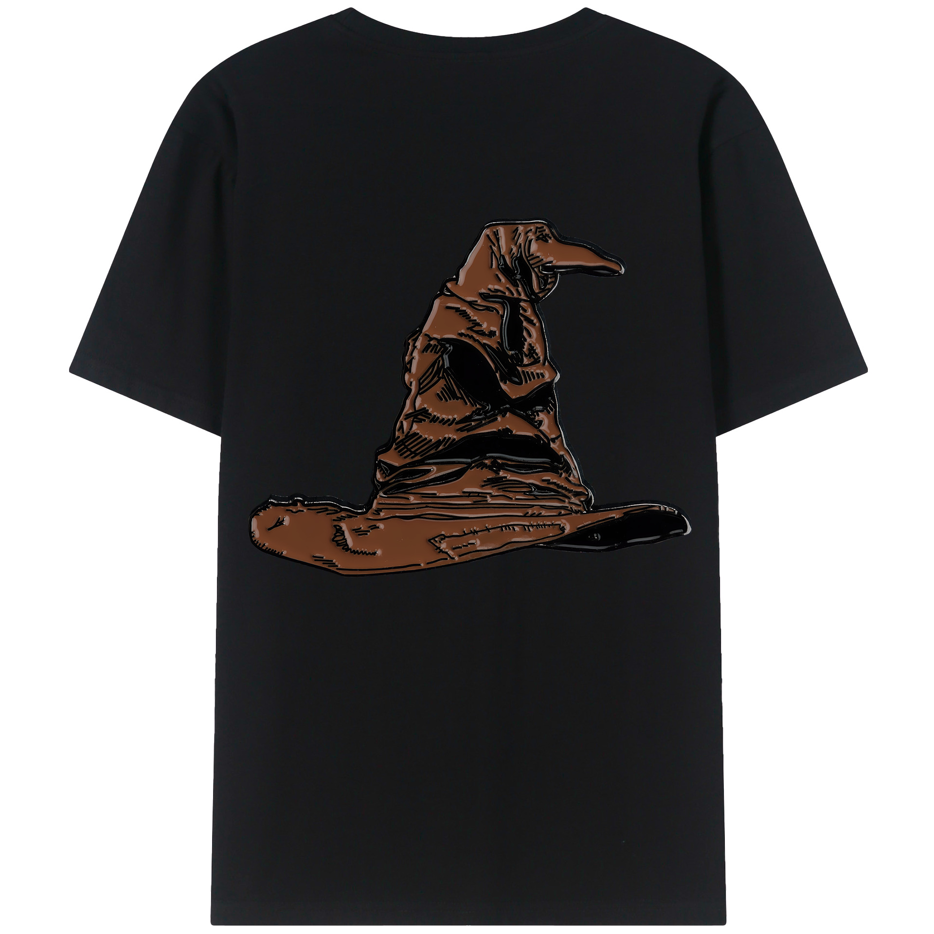 （画像用） Harry Potter ハリー・ポッターシリーズ 綿100％ メンズ半袖Tシャツ（バックプリント） 通気性
