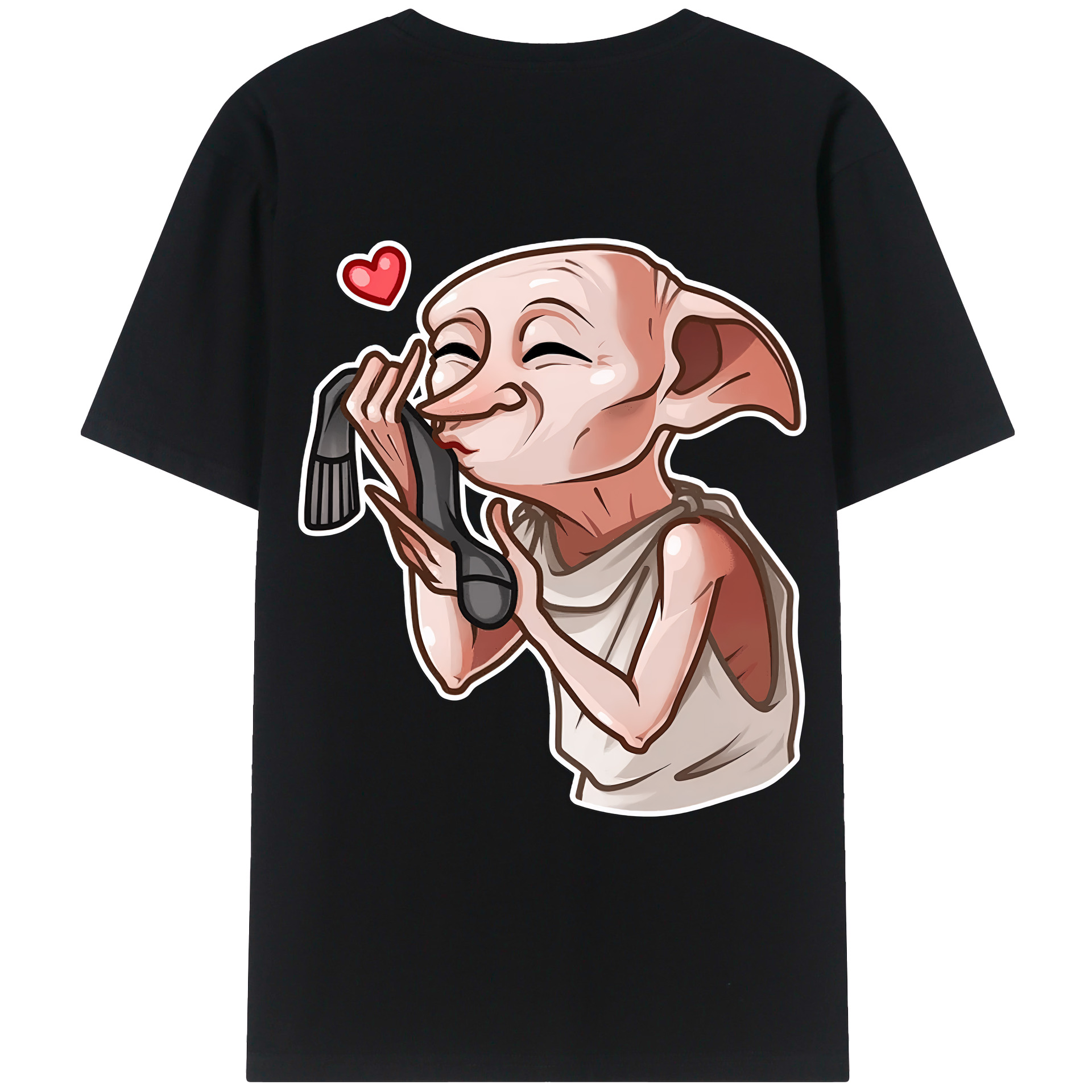 （画像用） Harry Potter ハリー・ポッターシリーズ 綿100％ メンズ半袖Tシャツ（バックプリント） 通気性