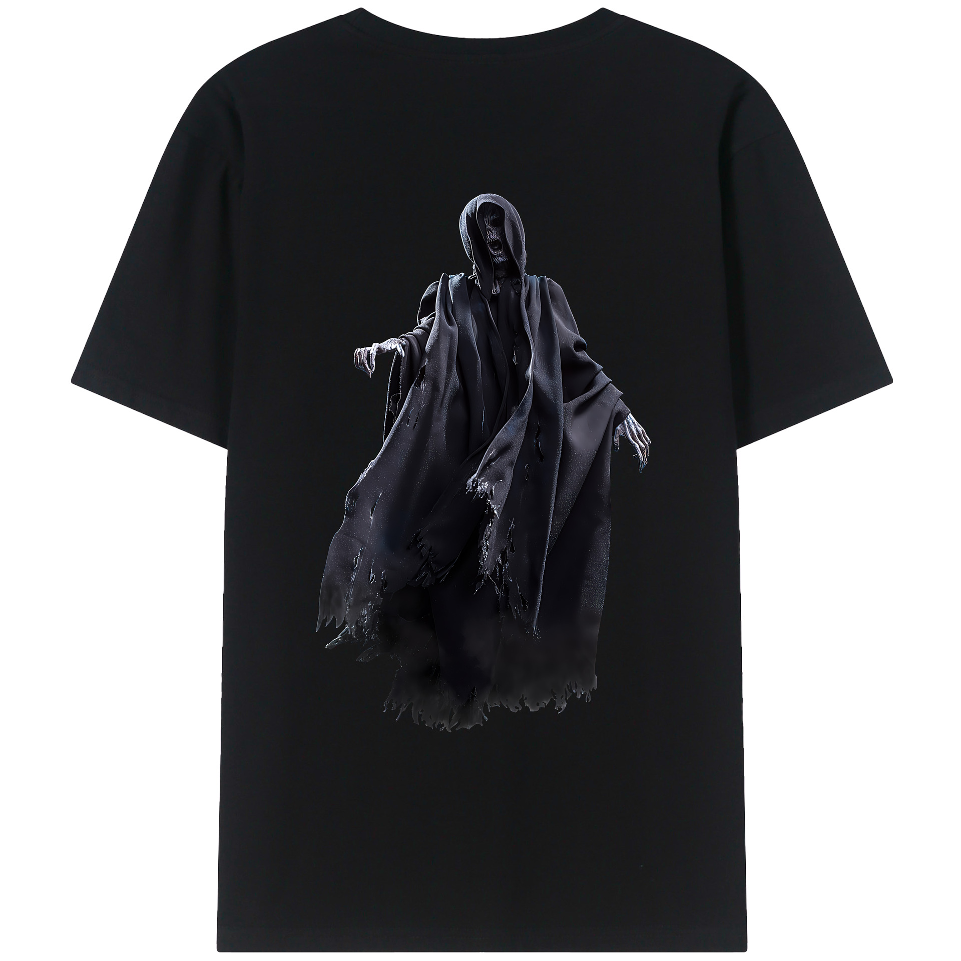 （画像用） Harry Potter ハリー・ポッターシリーズ 綿100％ メンズ半袖Tシャツ（バックプリント） 通気性