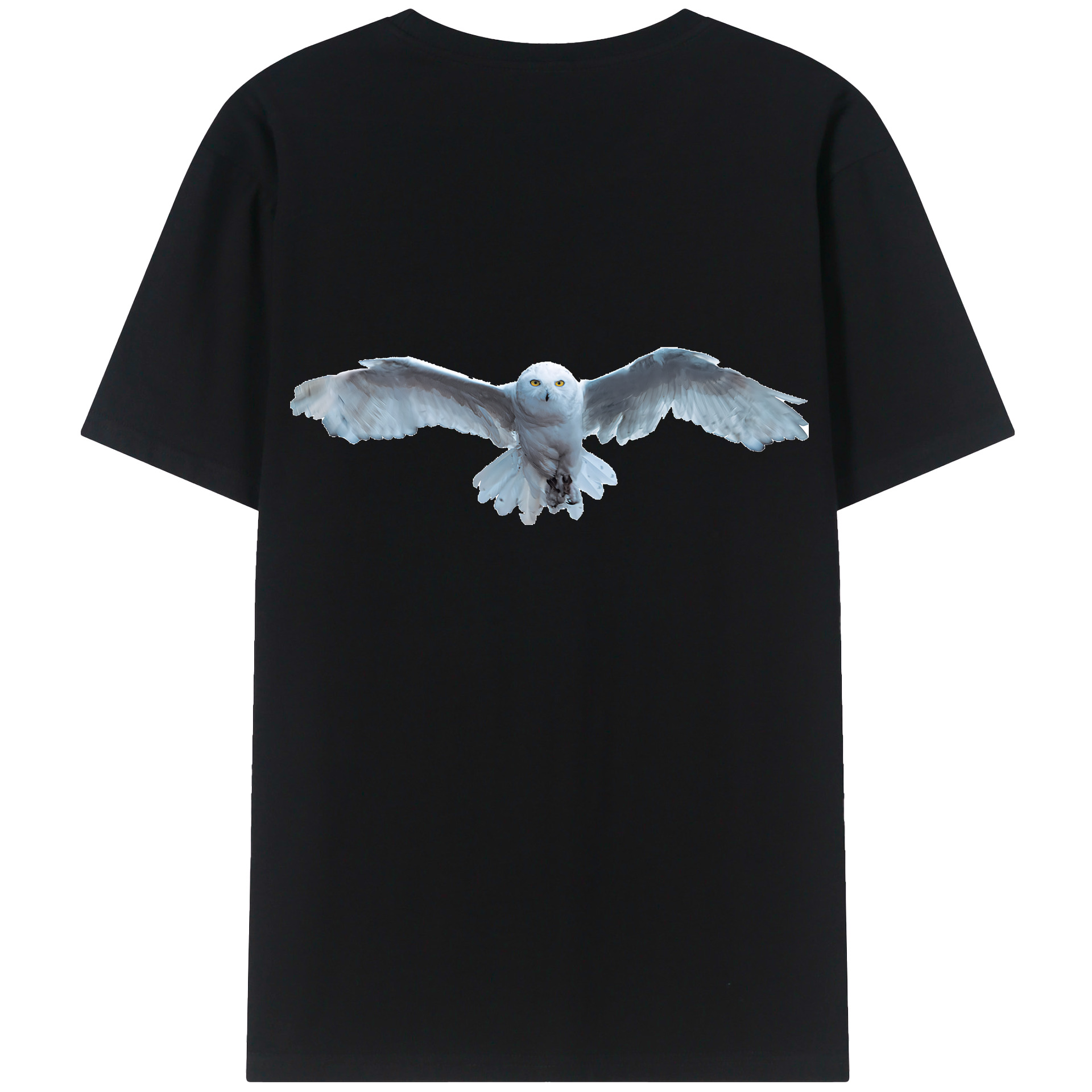 （画像用） Harry Potter ハリー・ポッターシリーズ 綿100％ メンズ半袖Tシャツ（バックプリント） 通気性