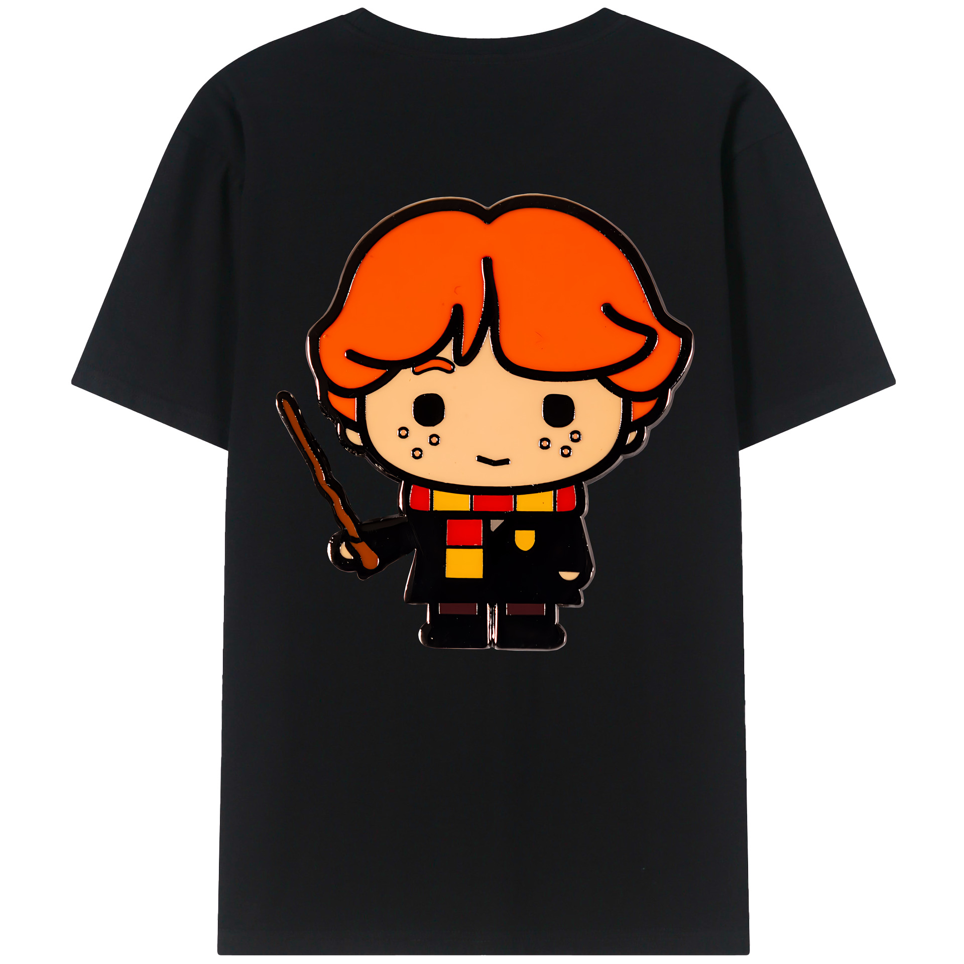 （画像用） Harry Potter ハリー・ポッターシリーズ 綿100％ メンズ半袖Tシャツ（バックプリント） 通気性