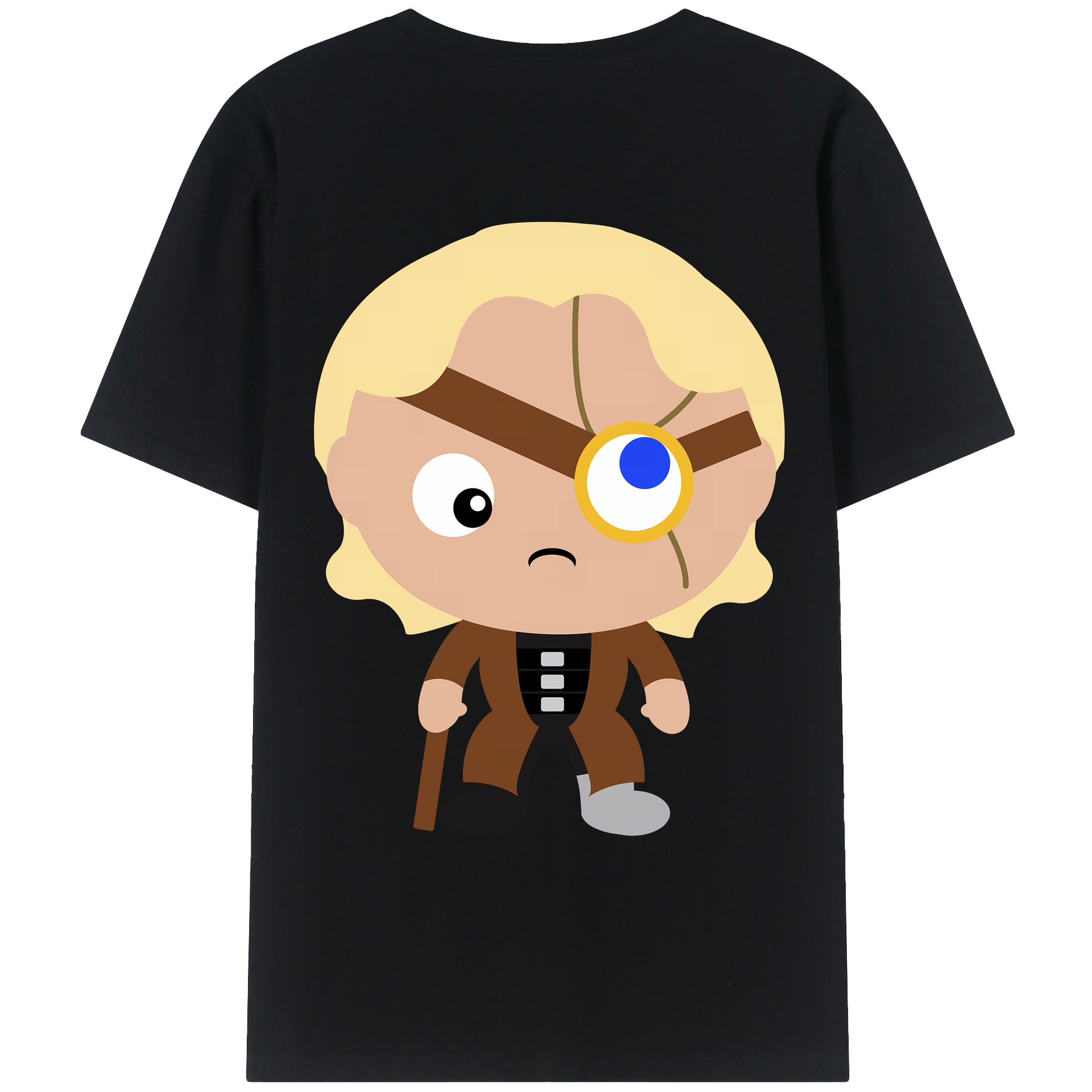 （画像用） Harry Potter ハリー・ポッターシリーズ 綿100％ メンズ半袖Tシャツ（バックプリント） 通気性
