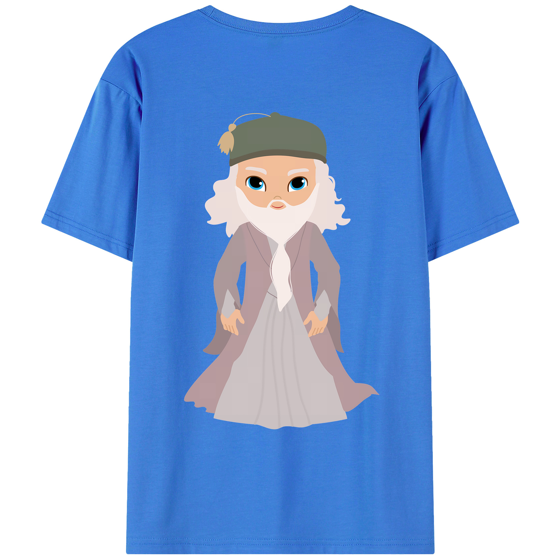 （画像用） Harry Potter ハリー・ポッターシリーズ 綿100％ メンズ半袖Tシャツ（バックプリント） 通気性