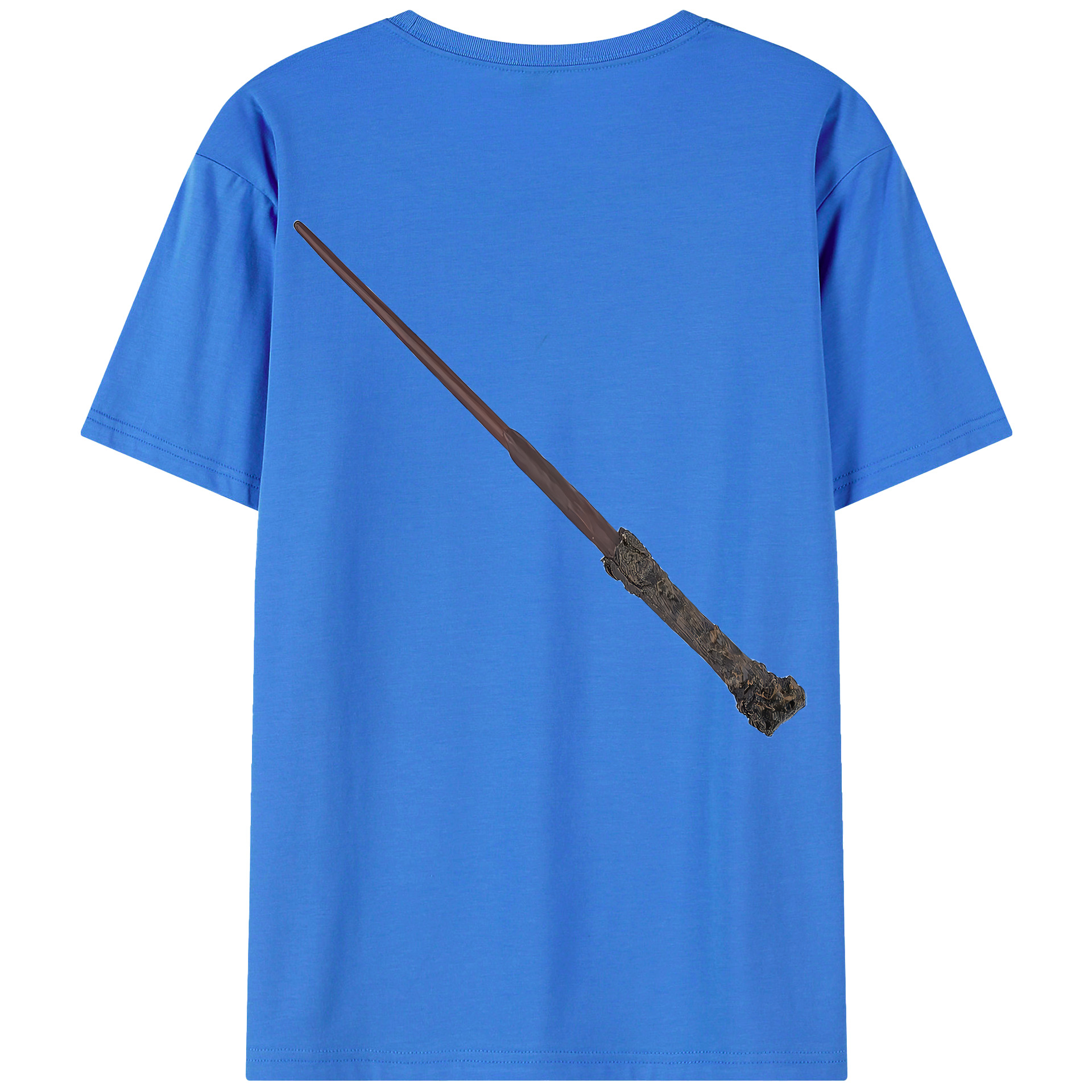 （画像用） Harry Potter ハリー・ポッターシリーズ 綿100％ メンズ半袖Tシャツ（バックプリント） 通気性