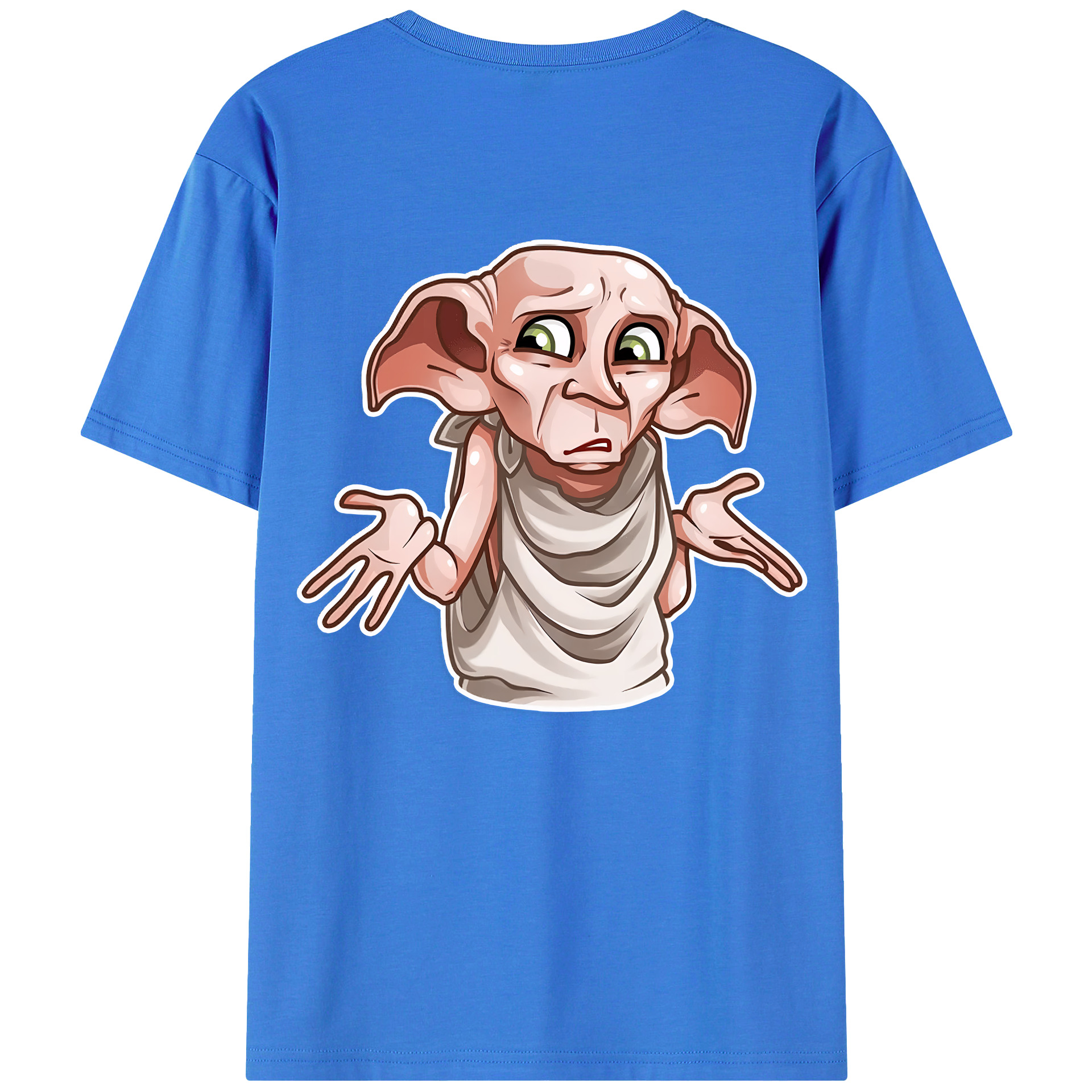 （画像用） Harry Potter ハリー・ポッターシリーズ 綿100％ メンズ半袖Tシャツ（バックプリント） 通気性
