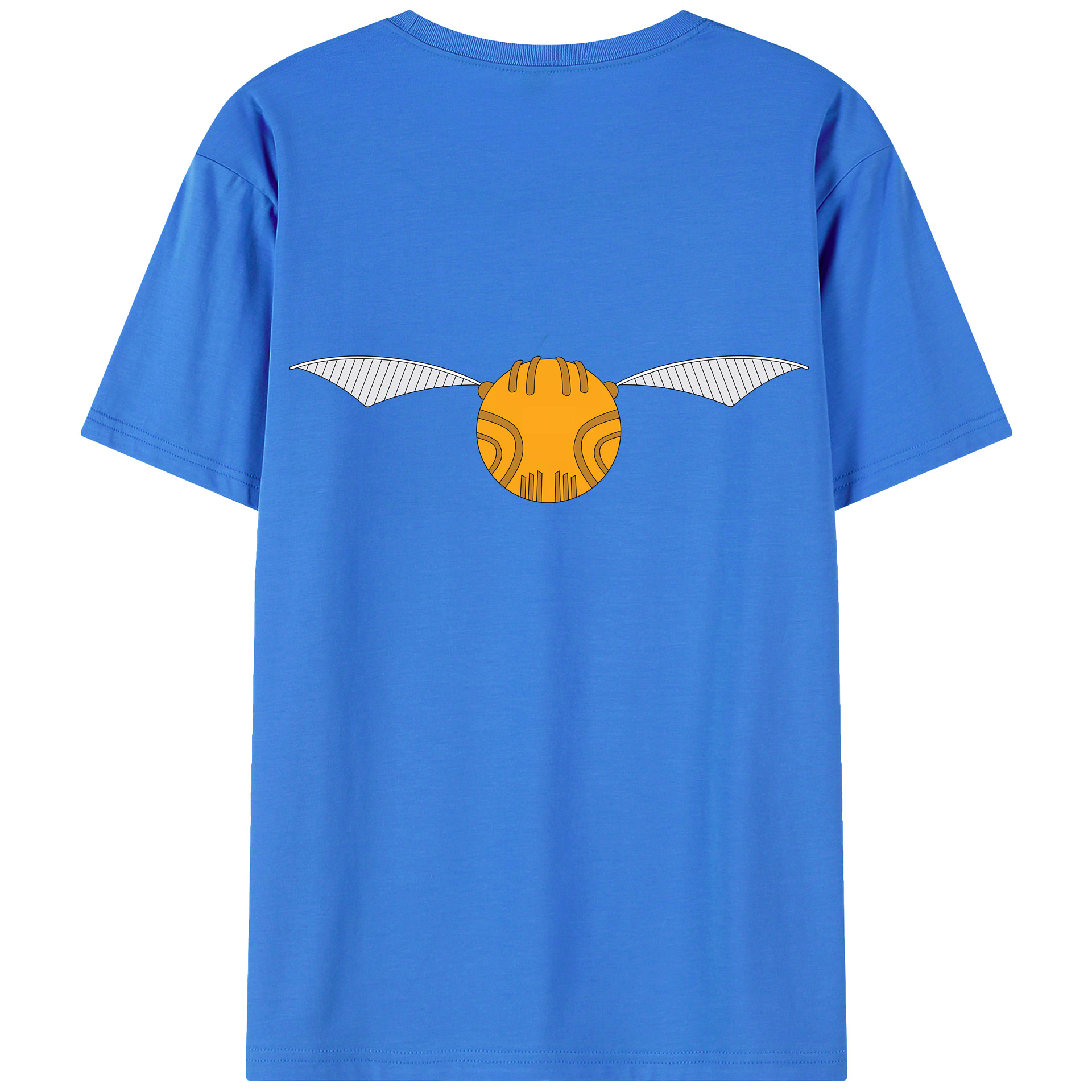 （画像用） Harry Potter ハリー・ポッターシリーズ 綿100％ メンズ半袖Tシャツ（バックプリント） 通気性