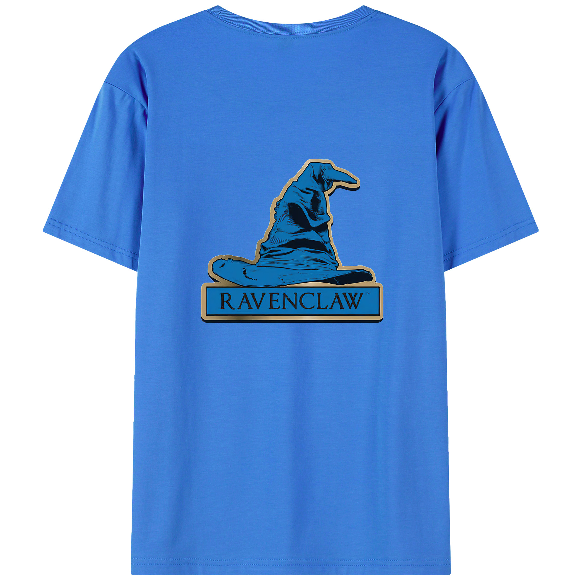 （画像用） Harry Potter ハリー・ポッターシリーズ 綿100％ メンズ半袖Tシャツ（バックプリント） 通気性