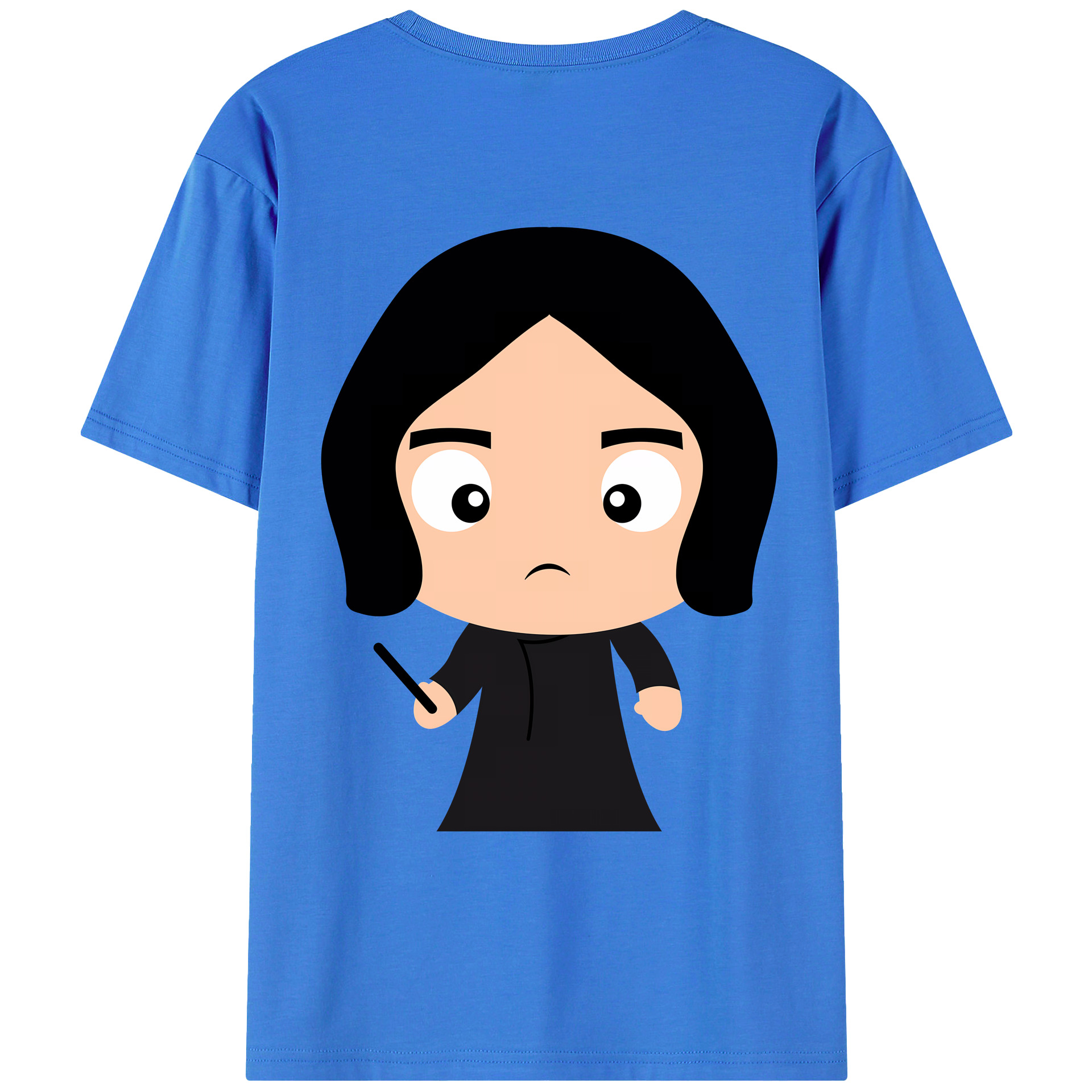 （画像用） Harry Potter ハリー・ポッターシリーズ 綿100％ メンズ半袖Tシャツ（バックプリント） 通気性