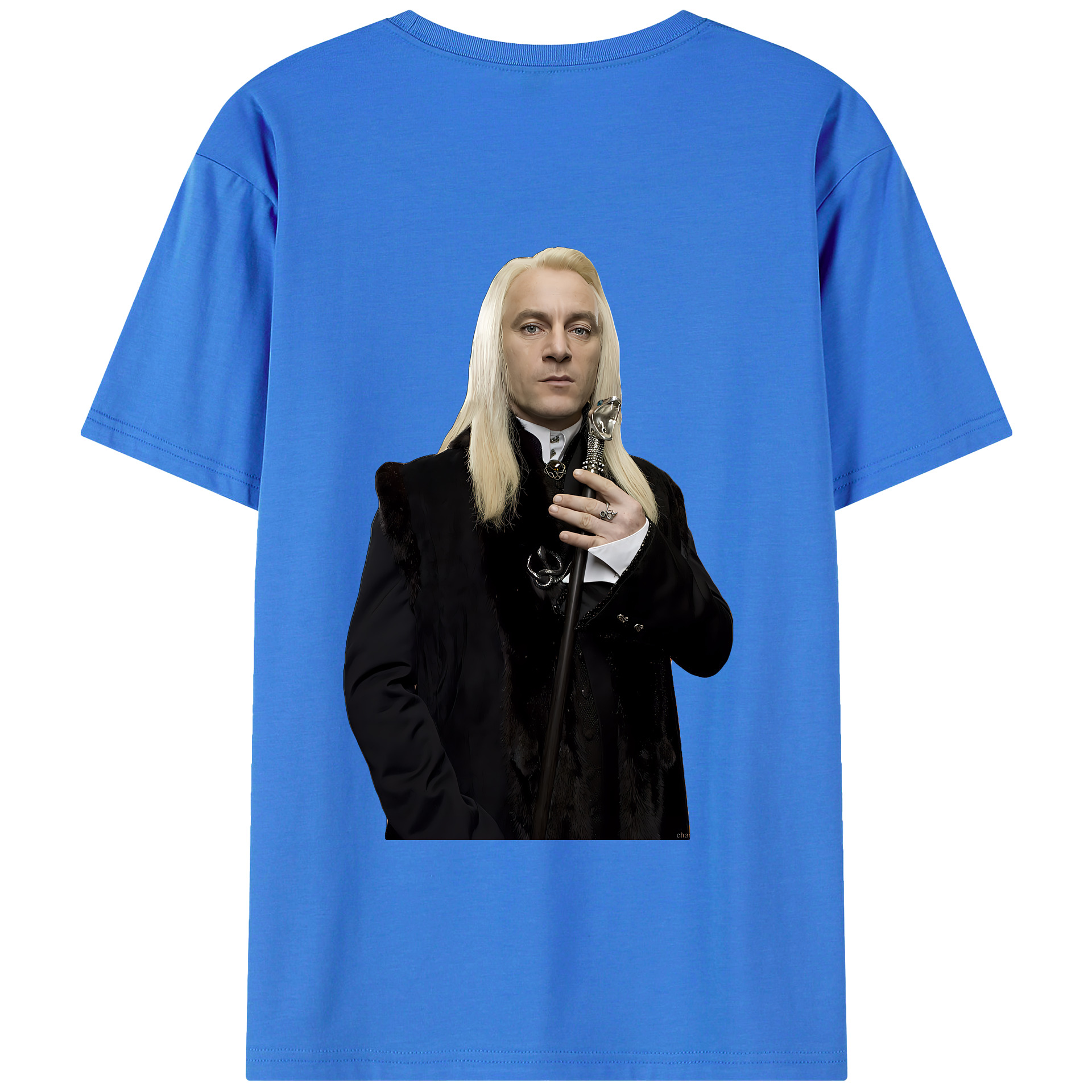 （画像用） Harry Potter ハリー・ポッターシリーズ 綿100％ メンズ半袖Tシャツ（バックプリント） 通気性