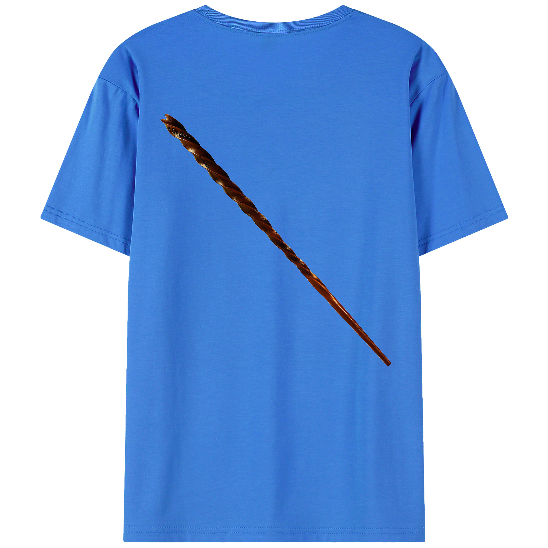 （画像用） Harry Potter ハリー・ポッターシリーズ 綿100％ メンズ半袖Tシャツ（バックプリント） 通気性