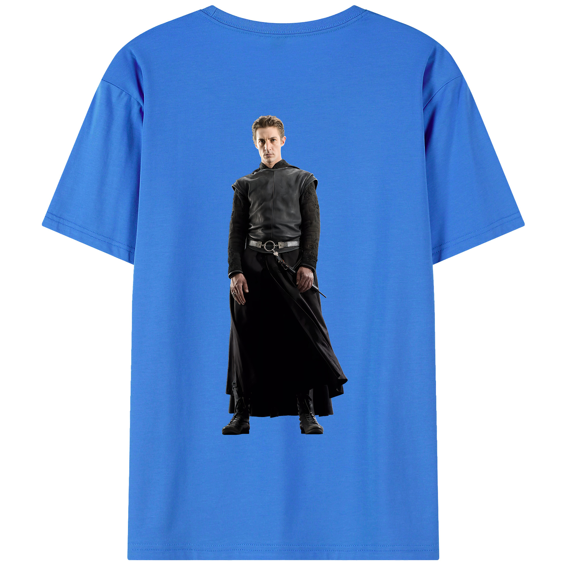 （画像用） Harry Potter ハリー・ポッターシリーズ 綿100％ メンズ半袖Tシャツ（バックプリント） 通気性
