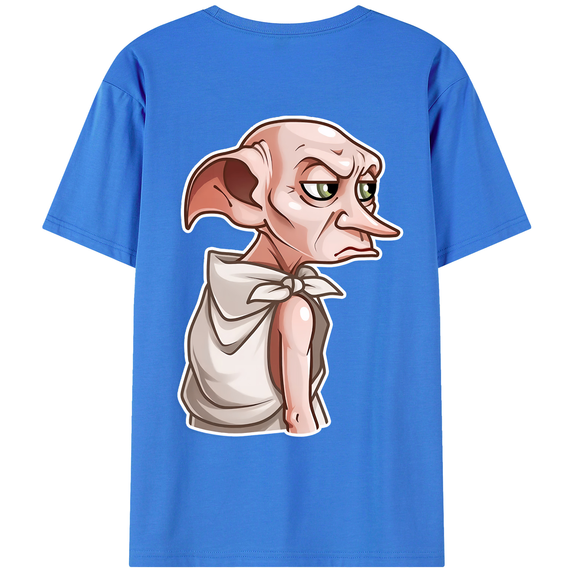 （画像用） Harry Potter ハリー・ポッターシリーズ 綿100％ メンズ半袖Tシャツ（バックプリント） 通気性