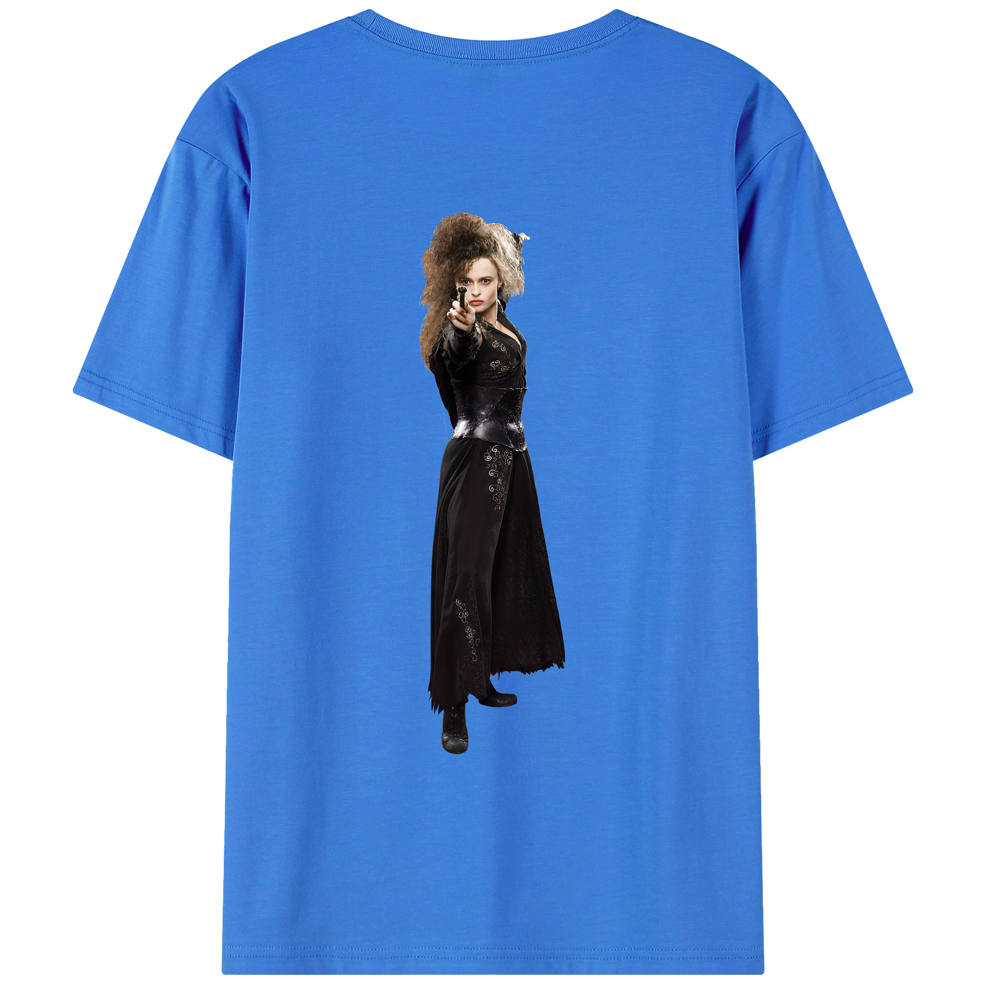 （画像用） Harry Potter ハリー・ポッターシリーズ 綿100％ メンズ半袖Tシャツ（バックプリント） 通気性