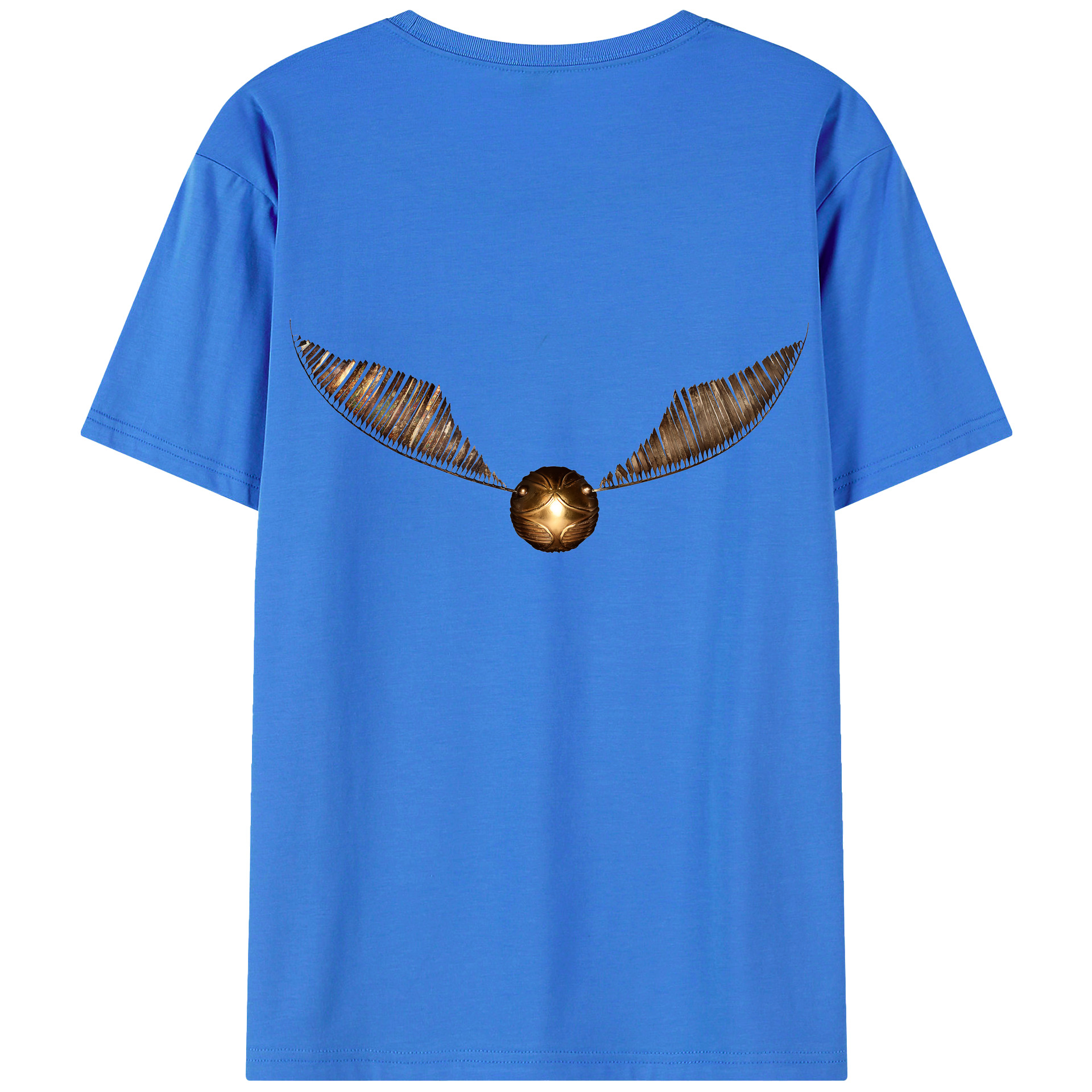 （画像用） Harry Potter ハリー・ポッターシリーズ 綿100％ メンズ半袖Tシャツ（バックプリント） 通気性